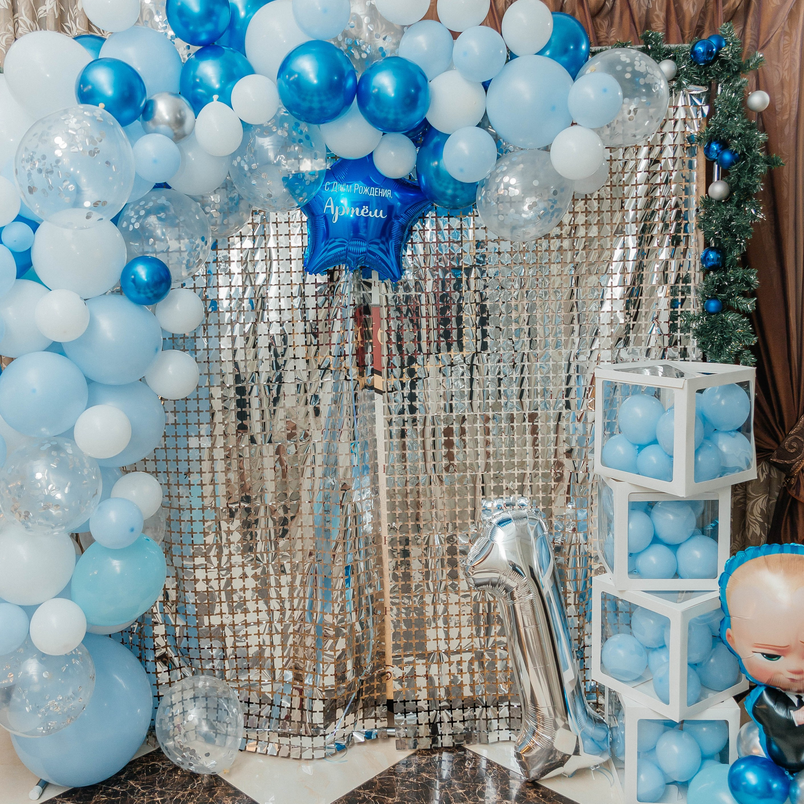 Артему годик. Фотограф Краснодар