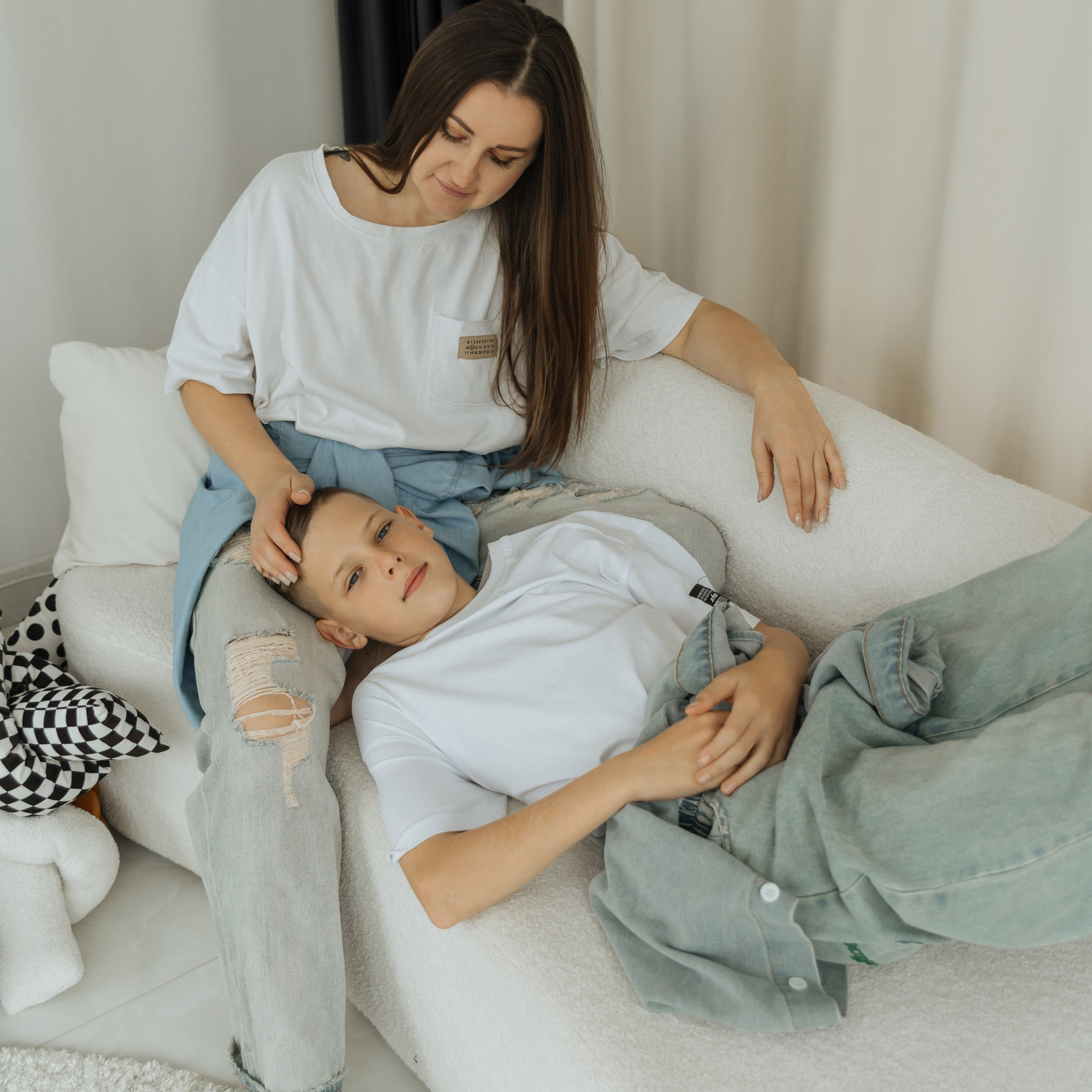 Мама и Сын. Фотограф Краснодар