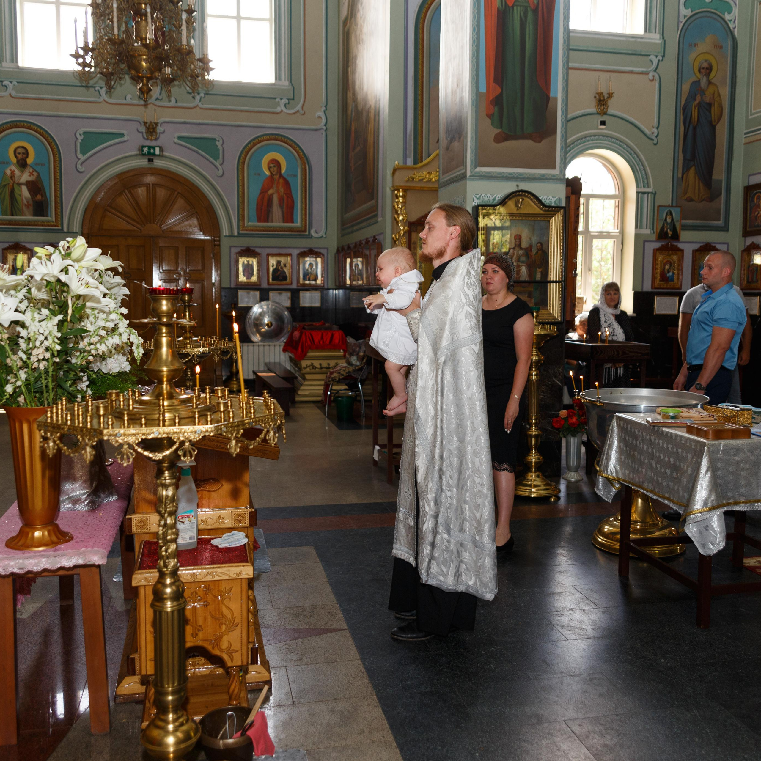 Крещение. Фотограф Краснодар