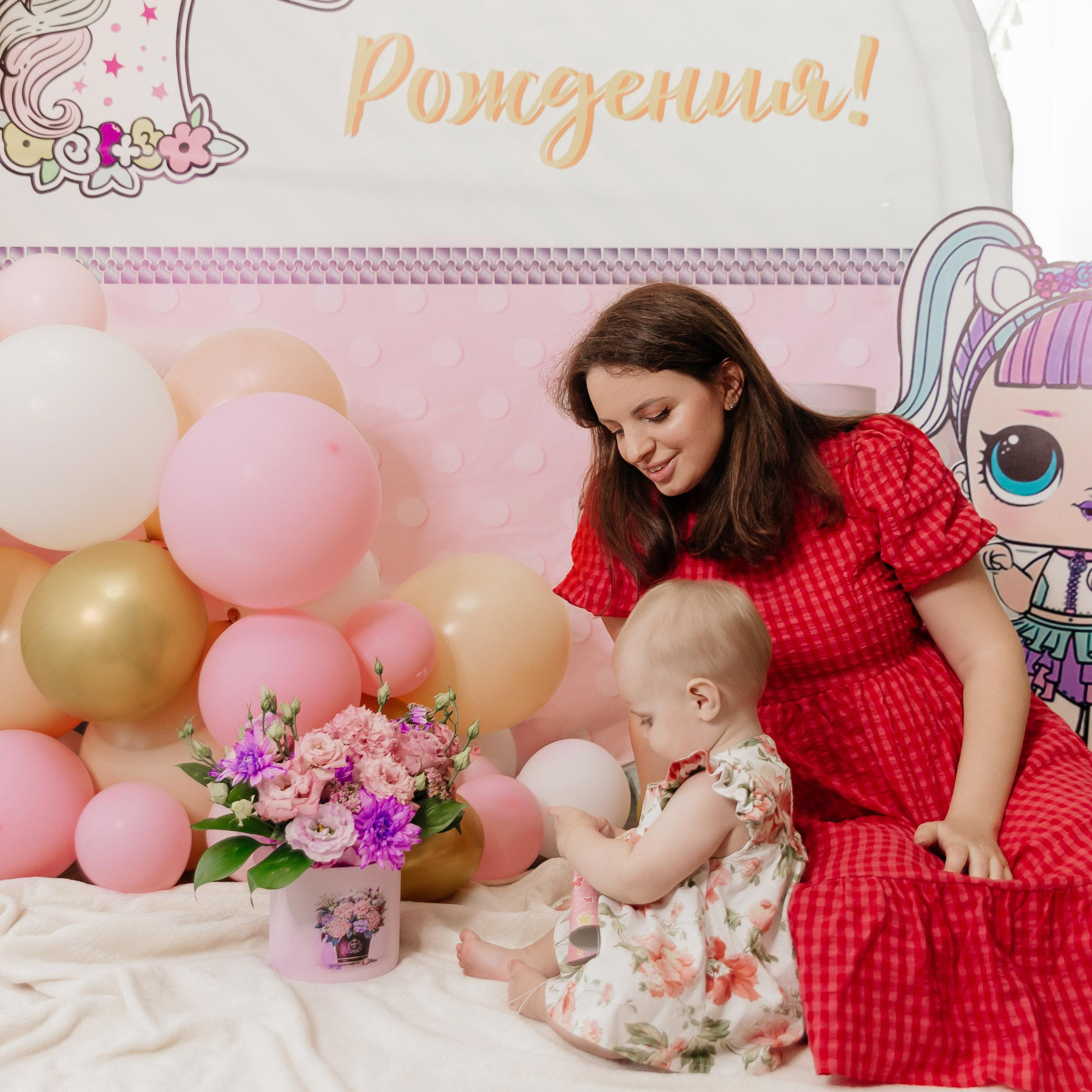 Полине годик. Фотограф Краснодар