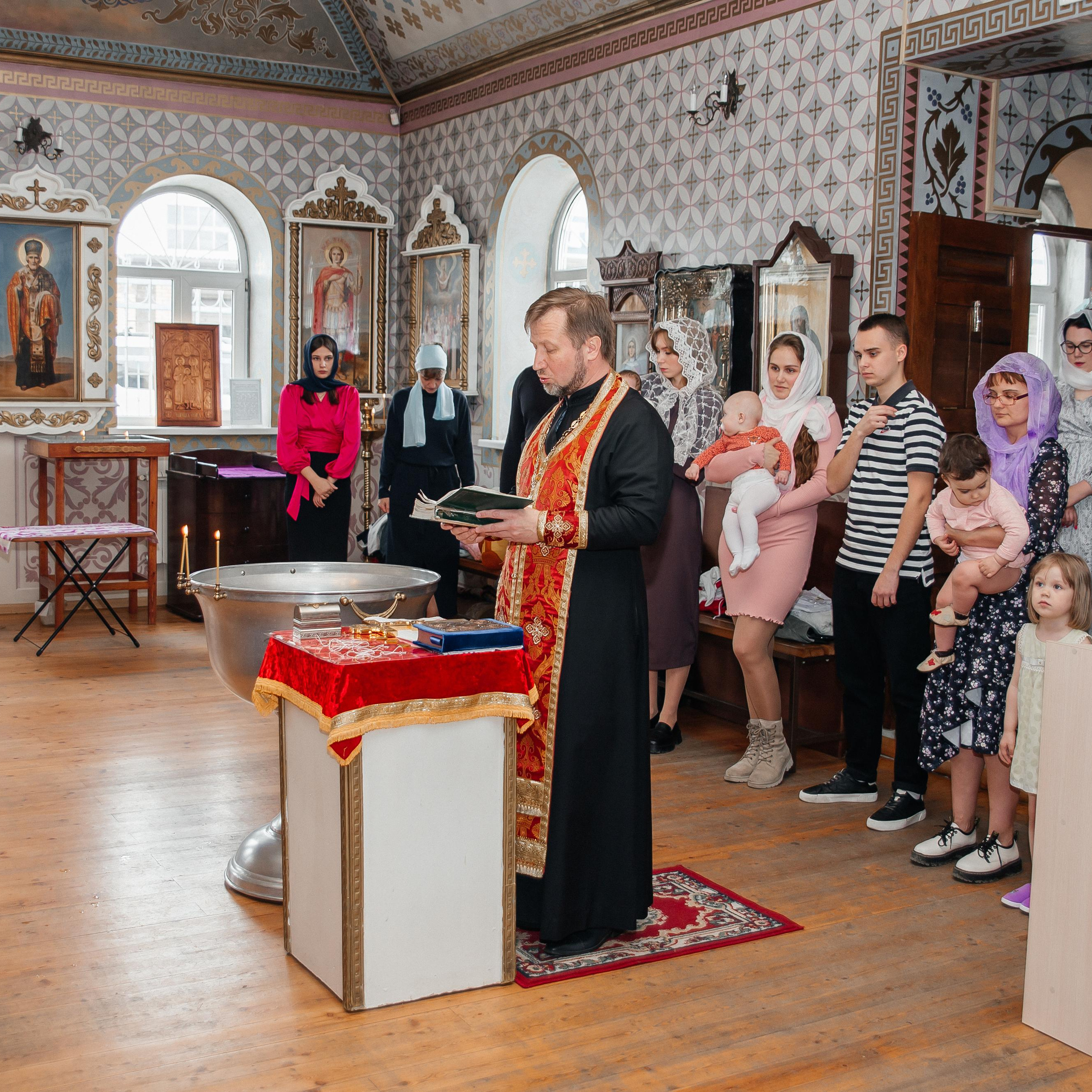 Крещение. Фотограф Краснодар