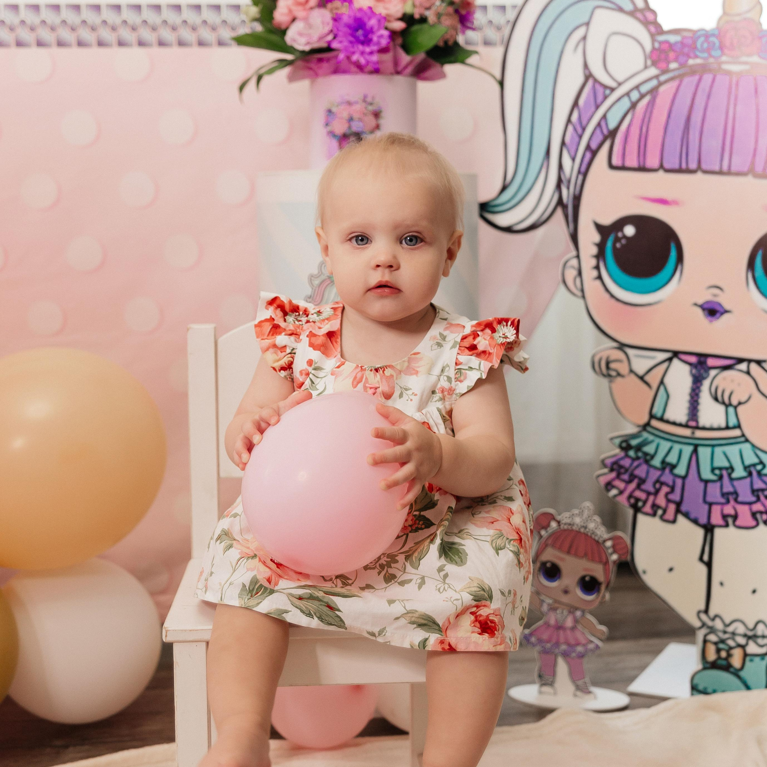 Полине годик. Фотограф Краснодар