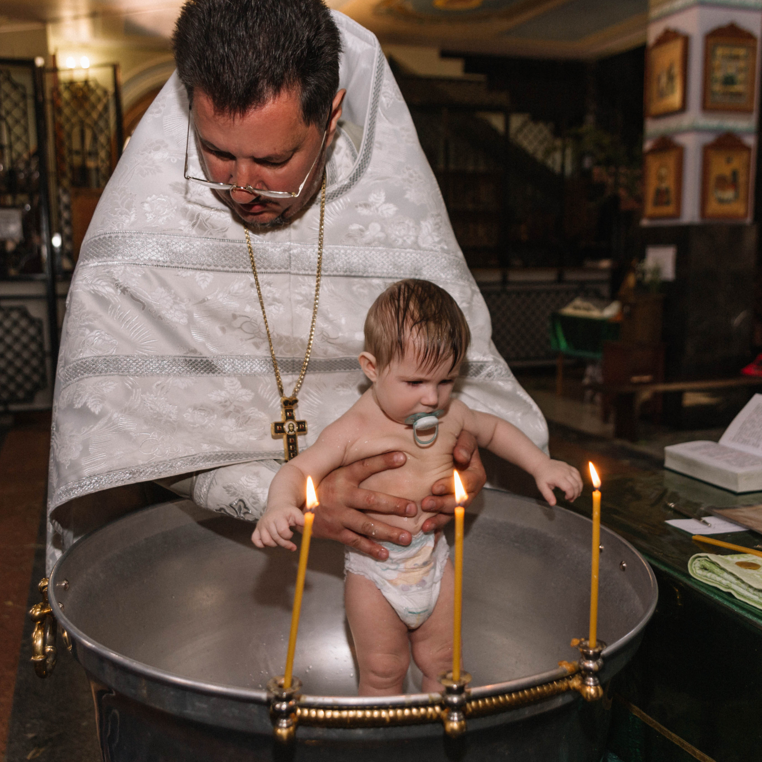 Крещение. Фотограф Краснодар