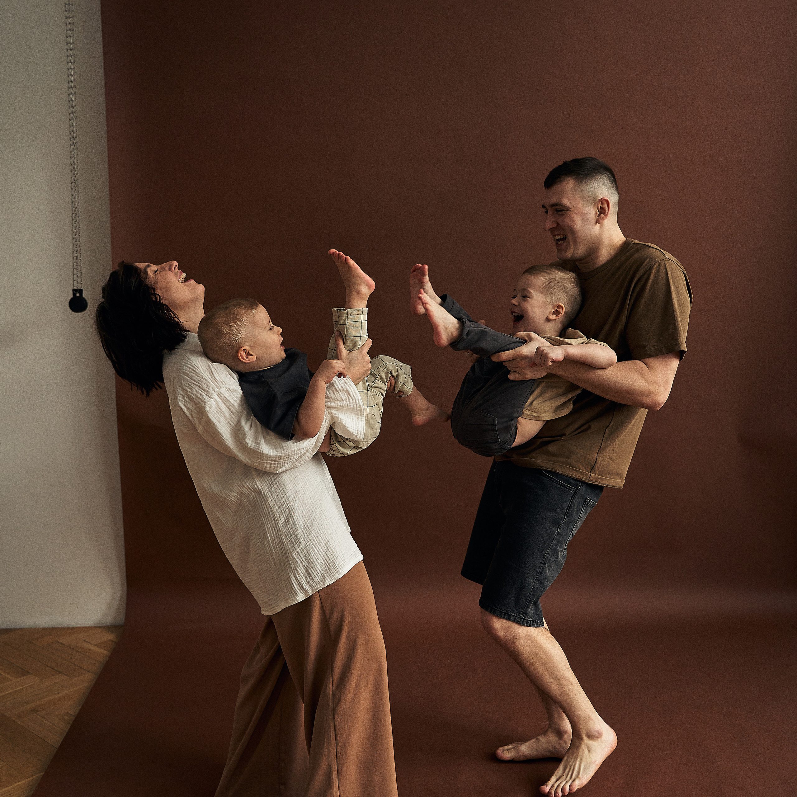 Настя, Коля, Тимофей и&nbsp;Лева