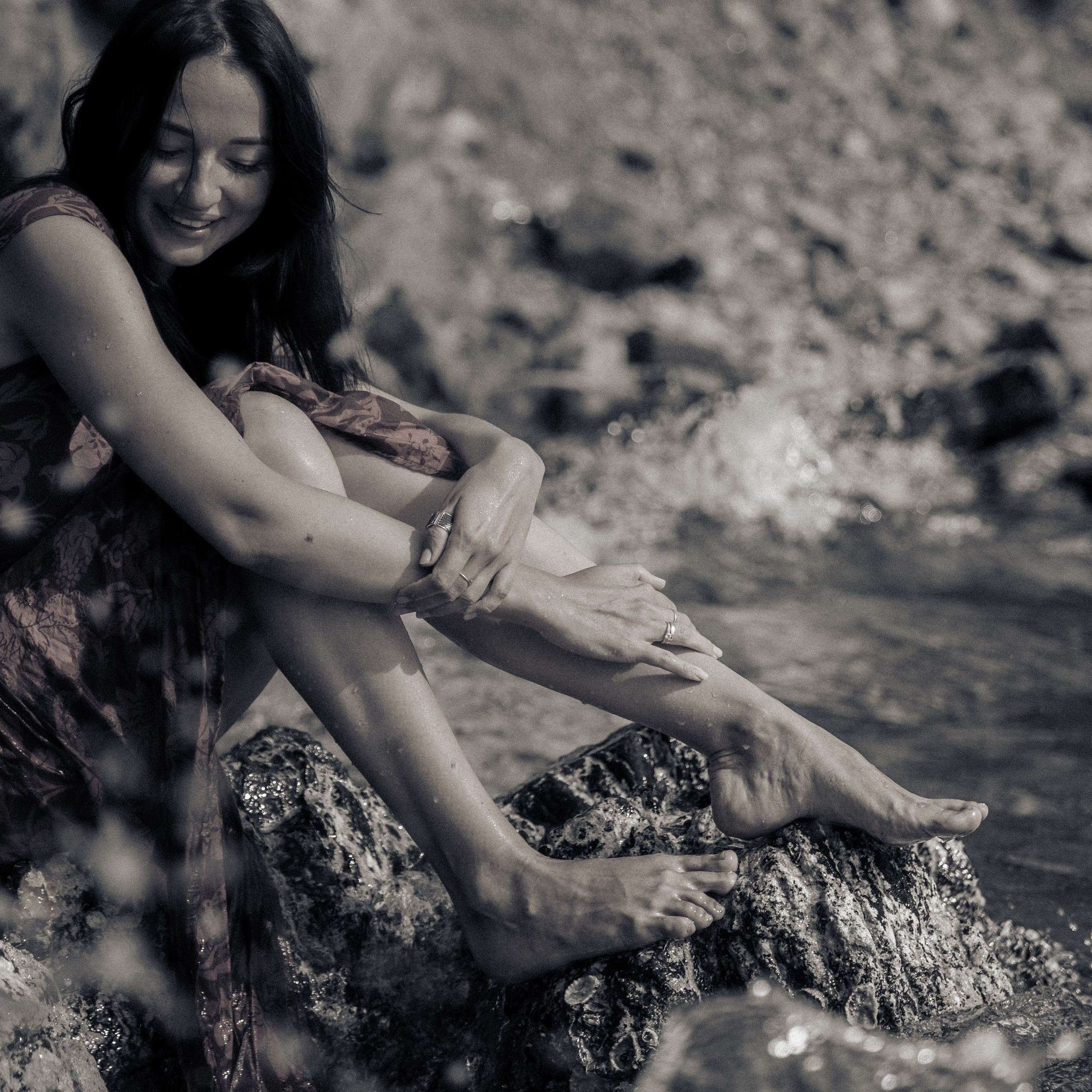 Красное платье и Эгейское море