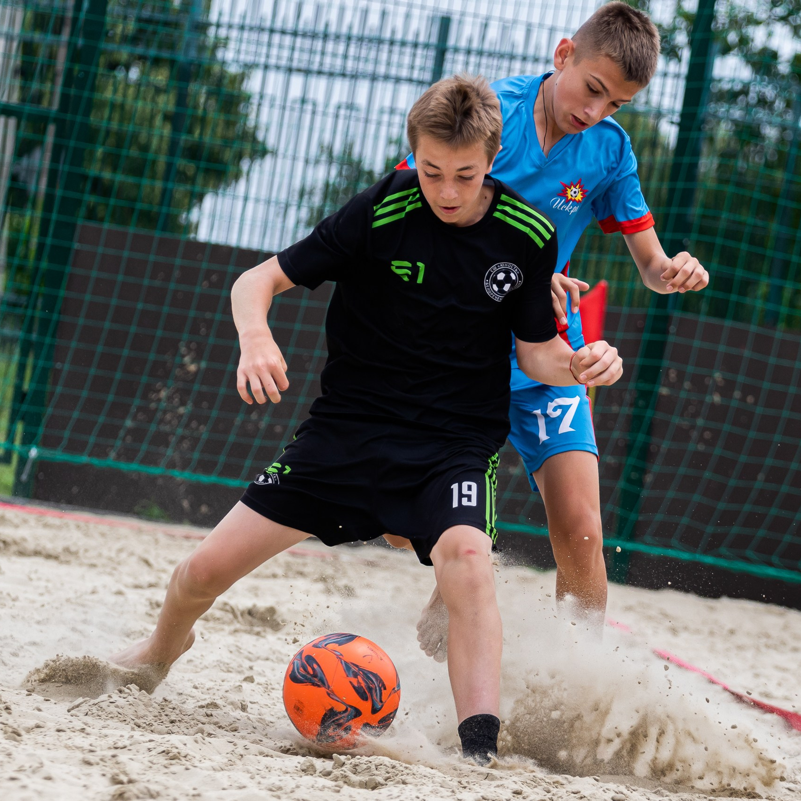 Первенство края по пляжному футболу