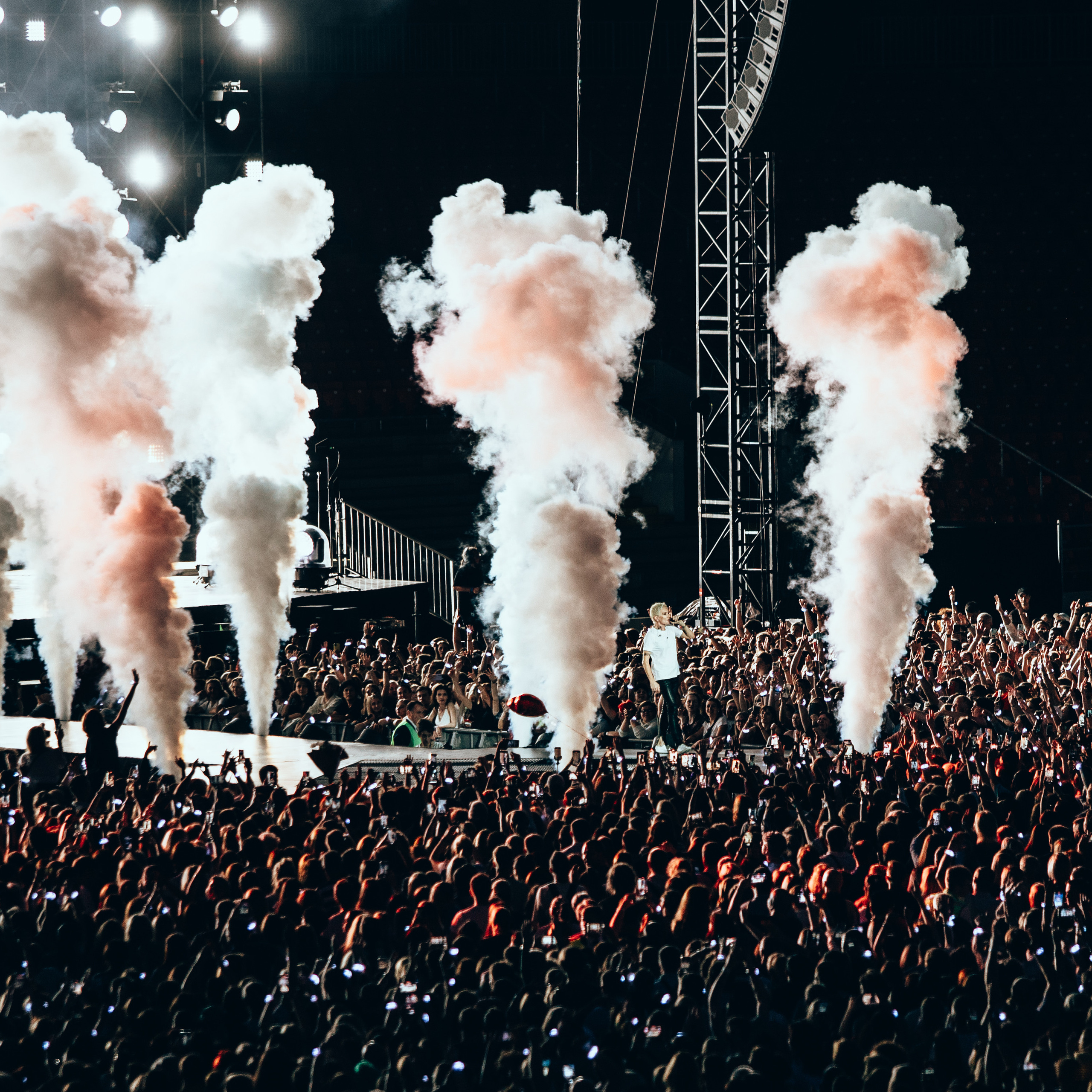 Диана Арбенина и Ночные Снайперы, Открытие Банк Арена