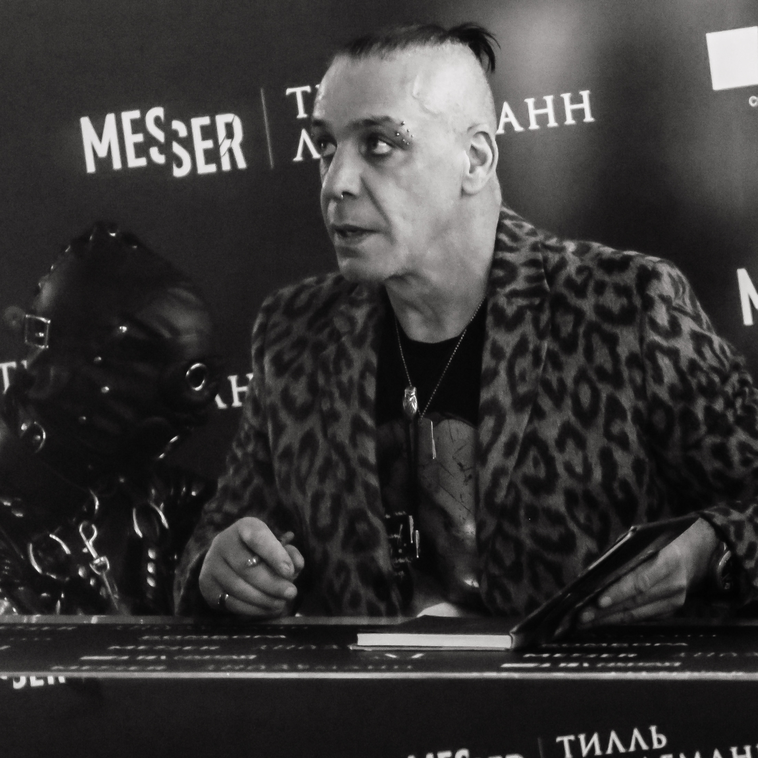 Till Lindemann (Rammstein), презентация книги Messer