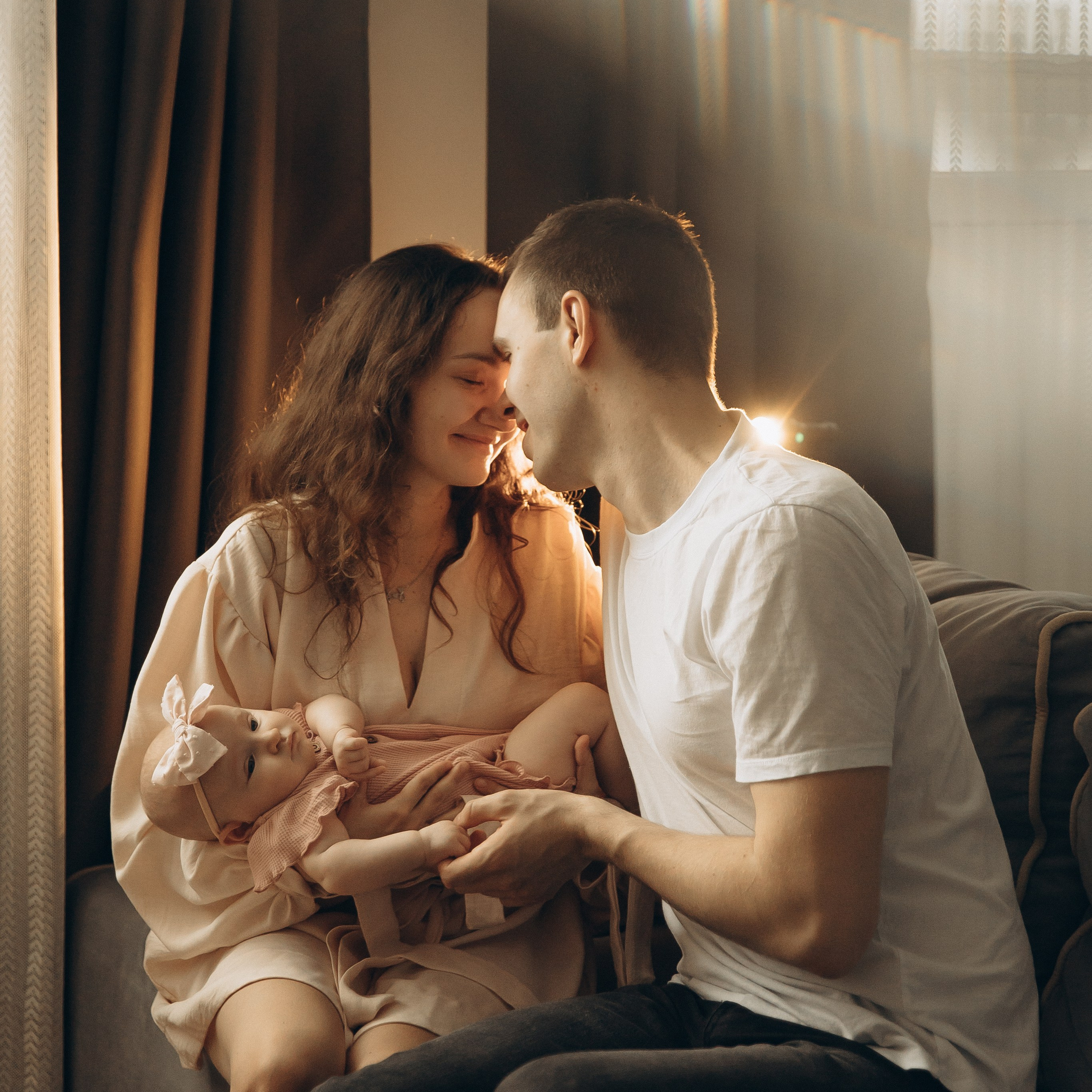 семейная фотосессия дома