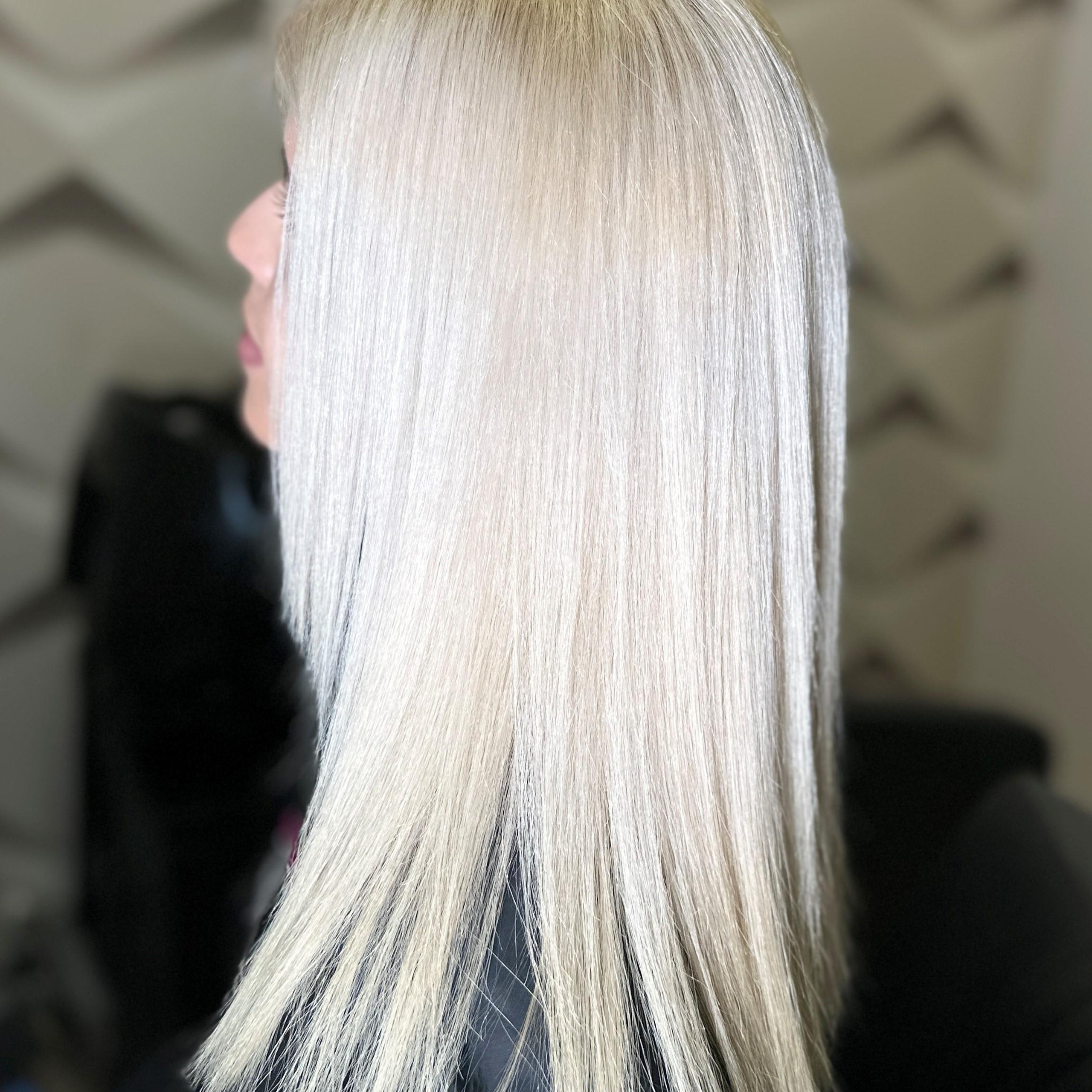 блондинка качественное окрашивание ростов на дону