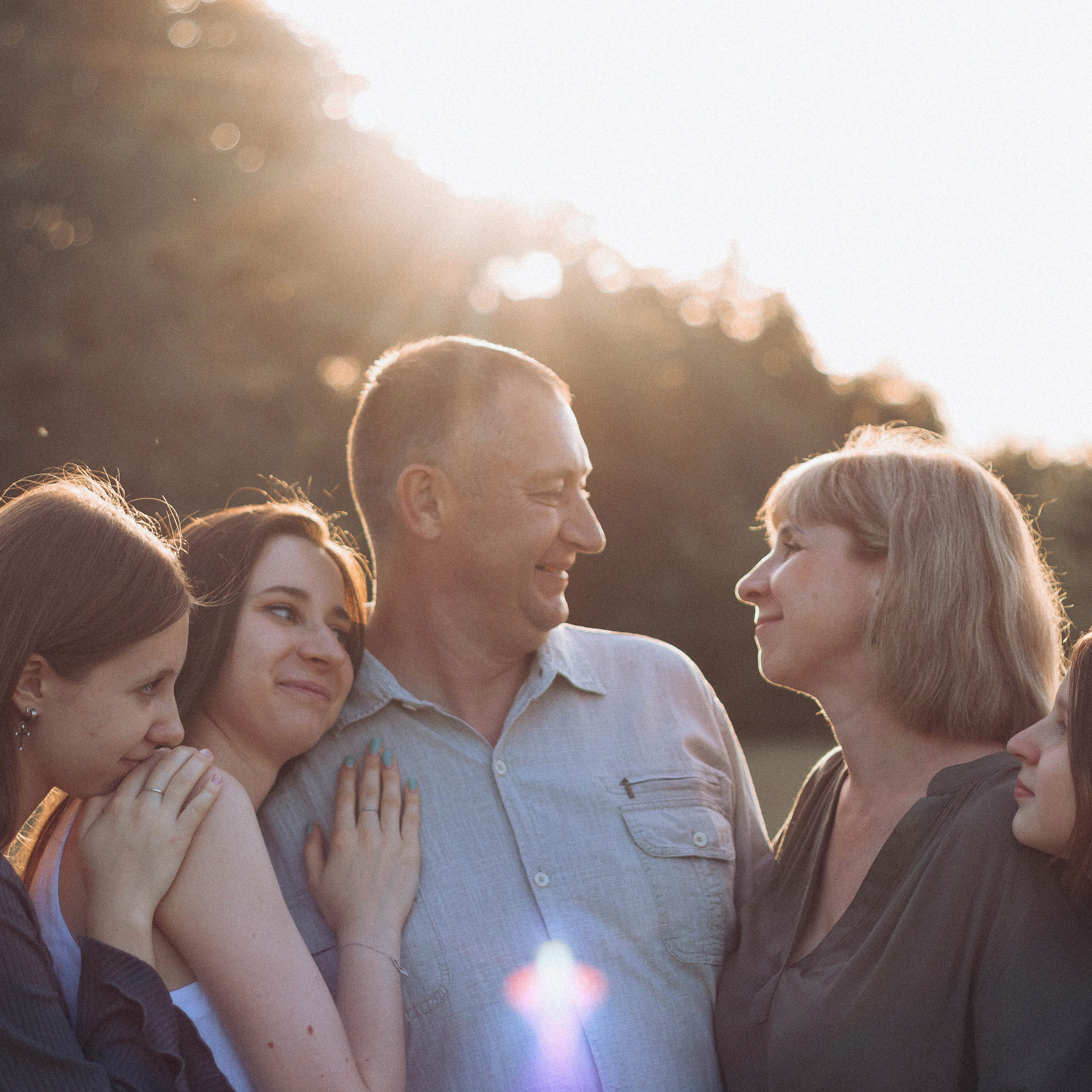 Дмитрий и Наталья с дочками