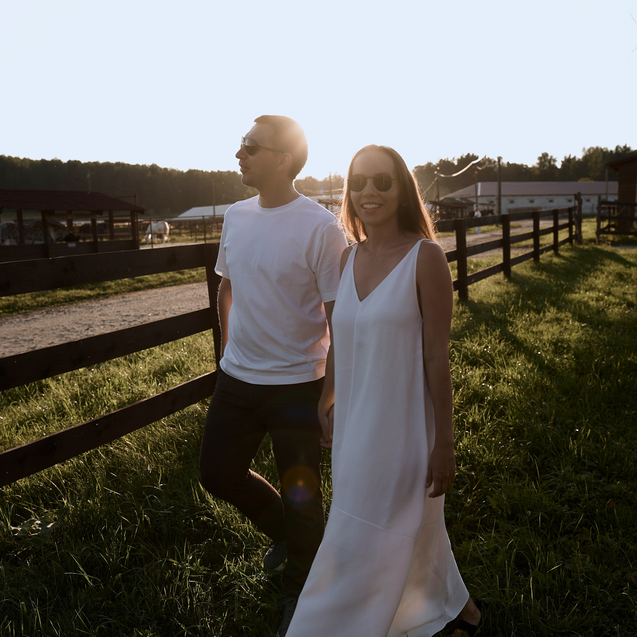 в лучах лета