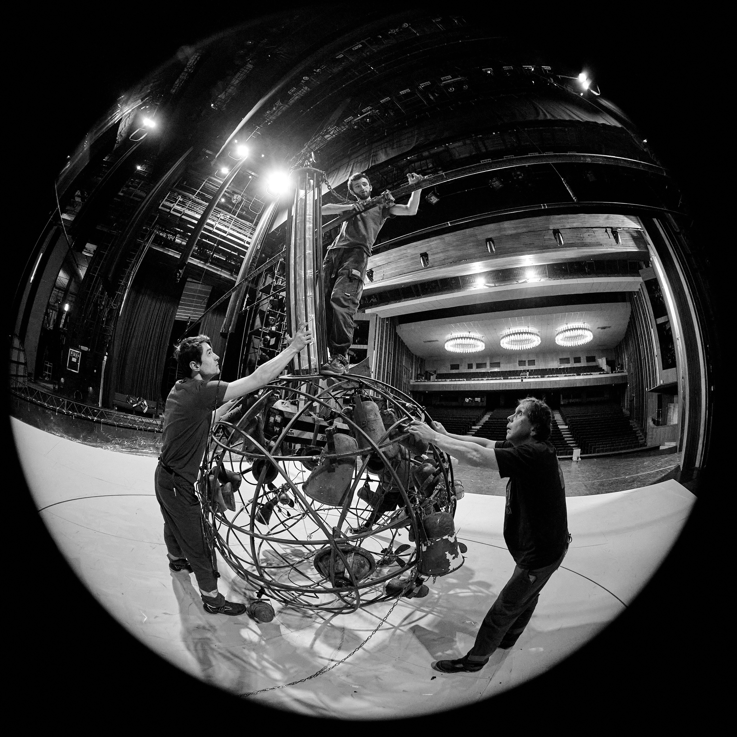 монтаж спектакля Двойник