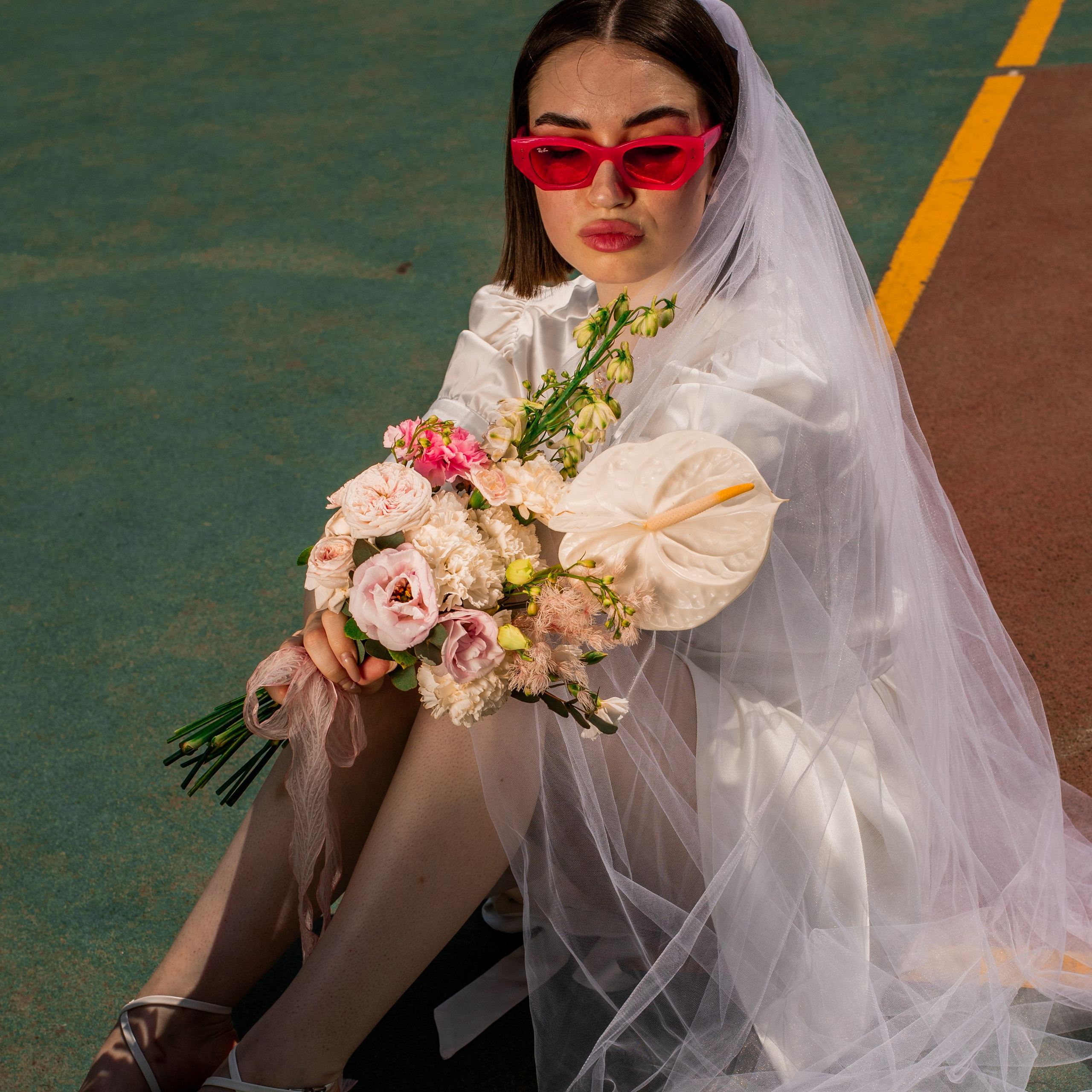 Свадебная съемка для цветочной студии