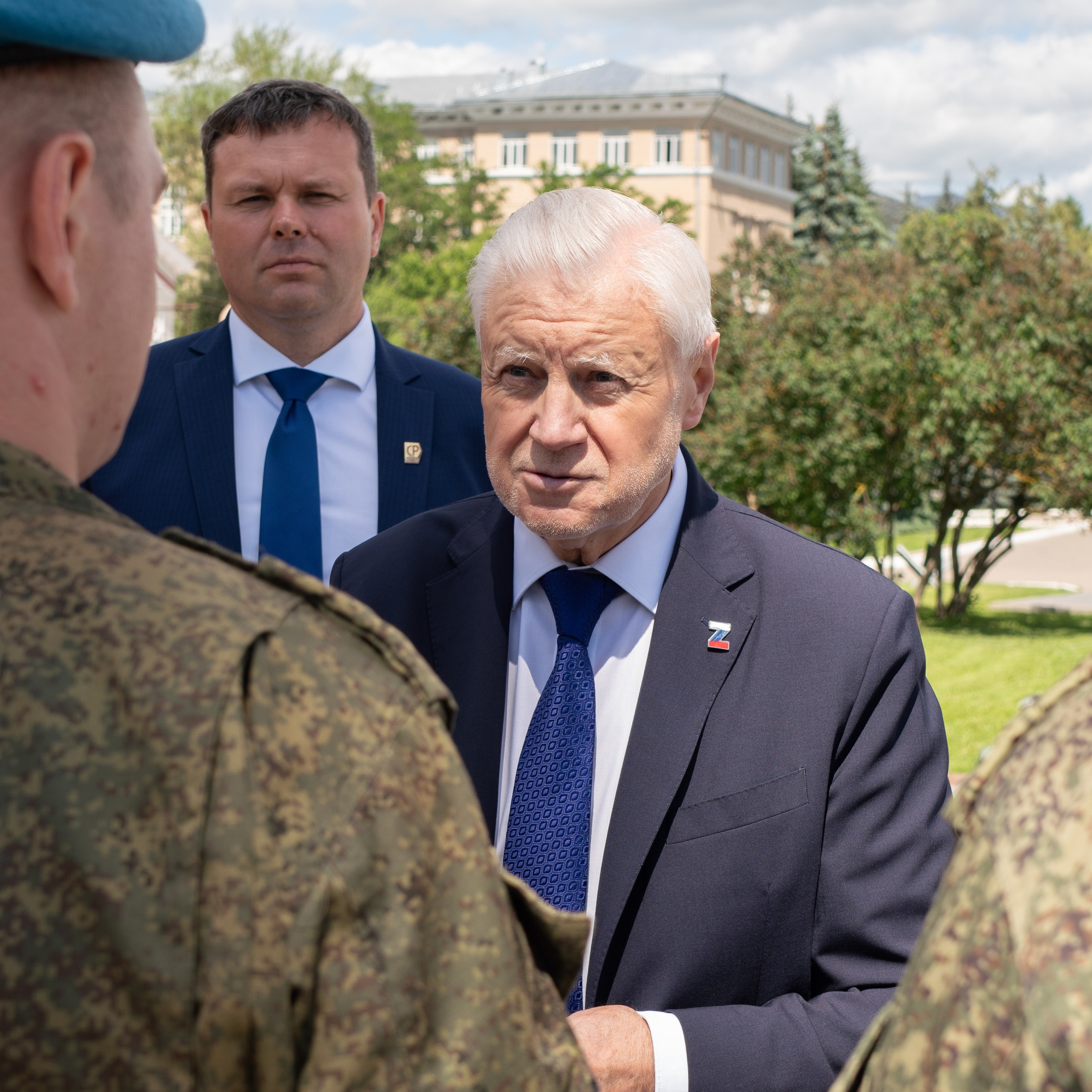 Визит лидера партии Справедливая Россия Миронова С. М. в г. Тулу