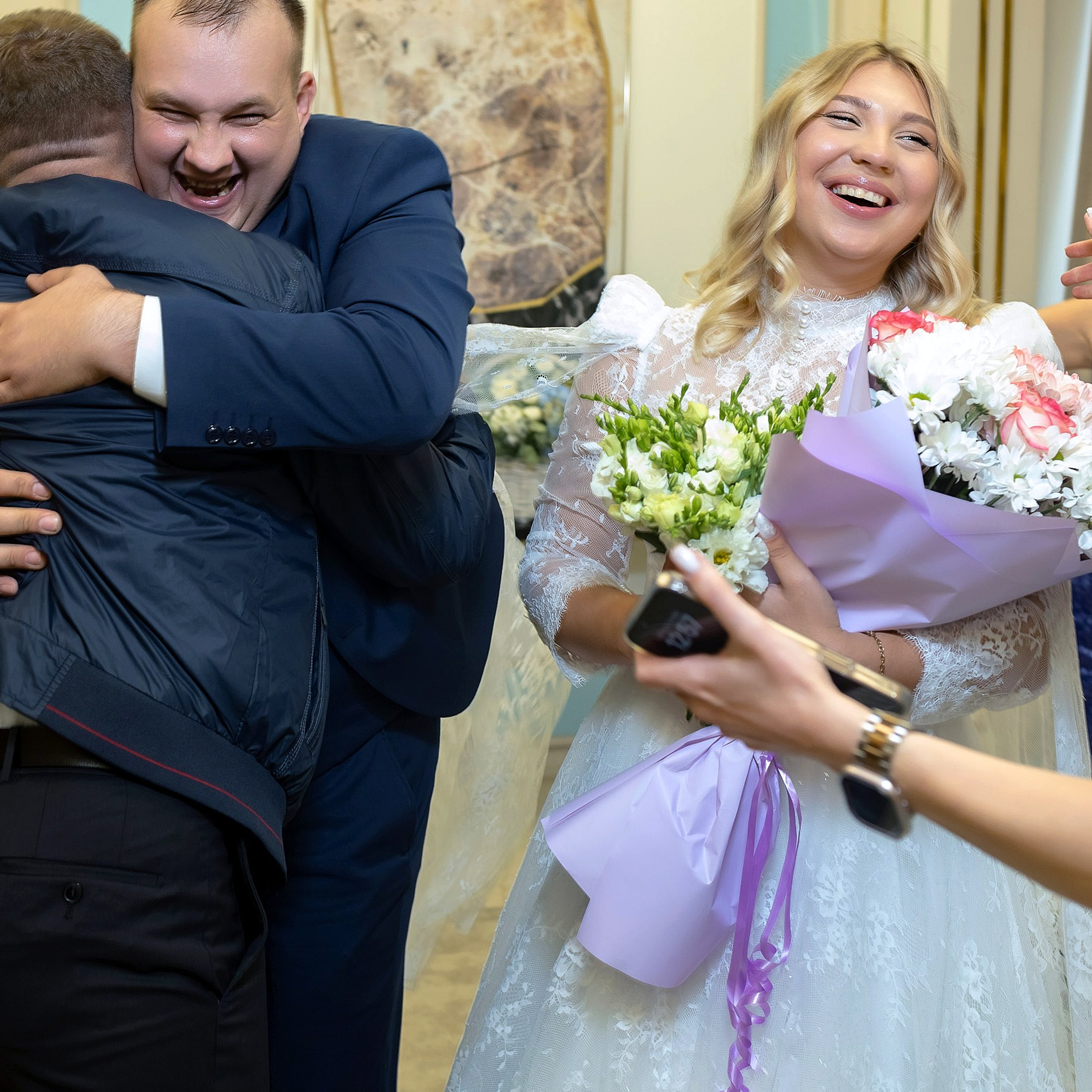 Свадебная фотосессия в загсе