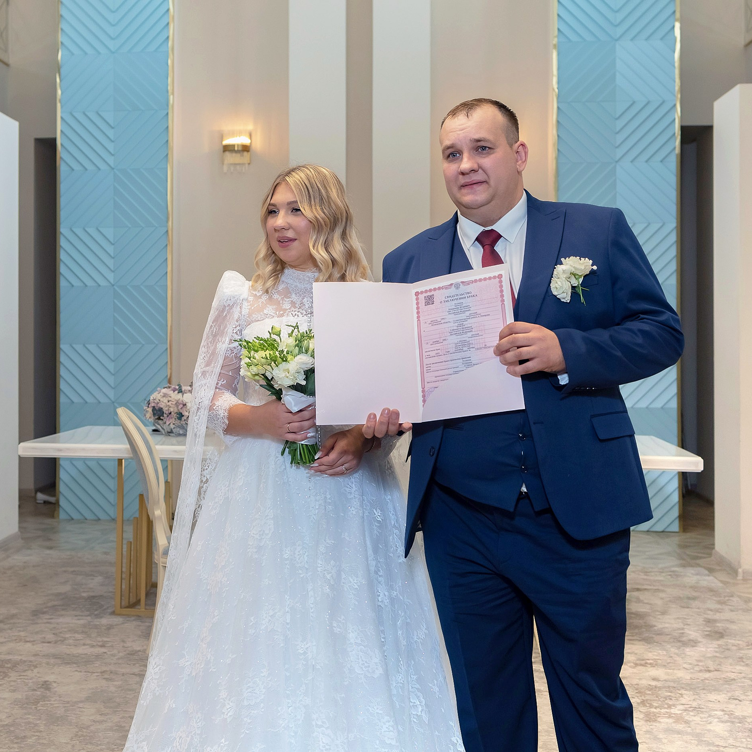 Свадебная фотосессия в загсе