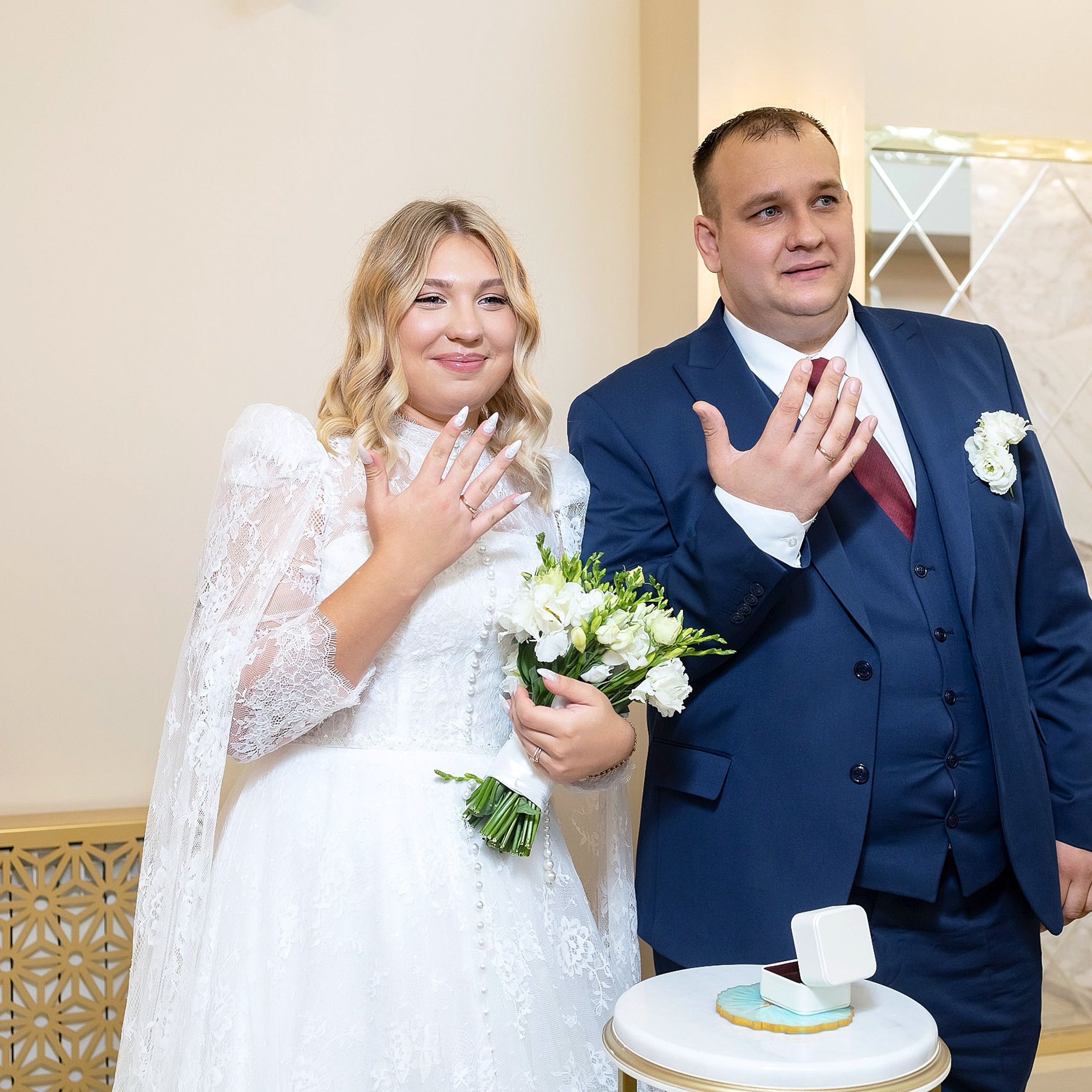 Свадебная фотосессия в загсе