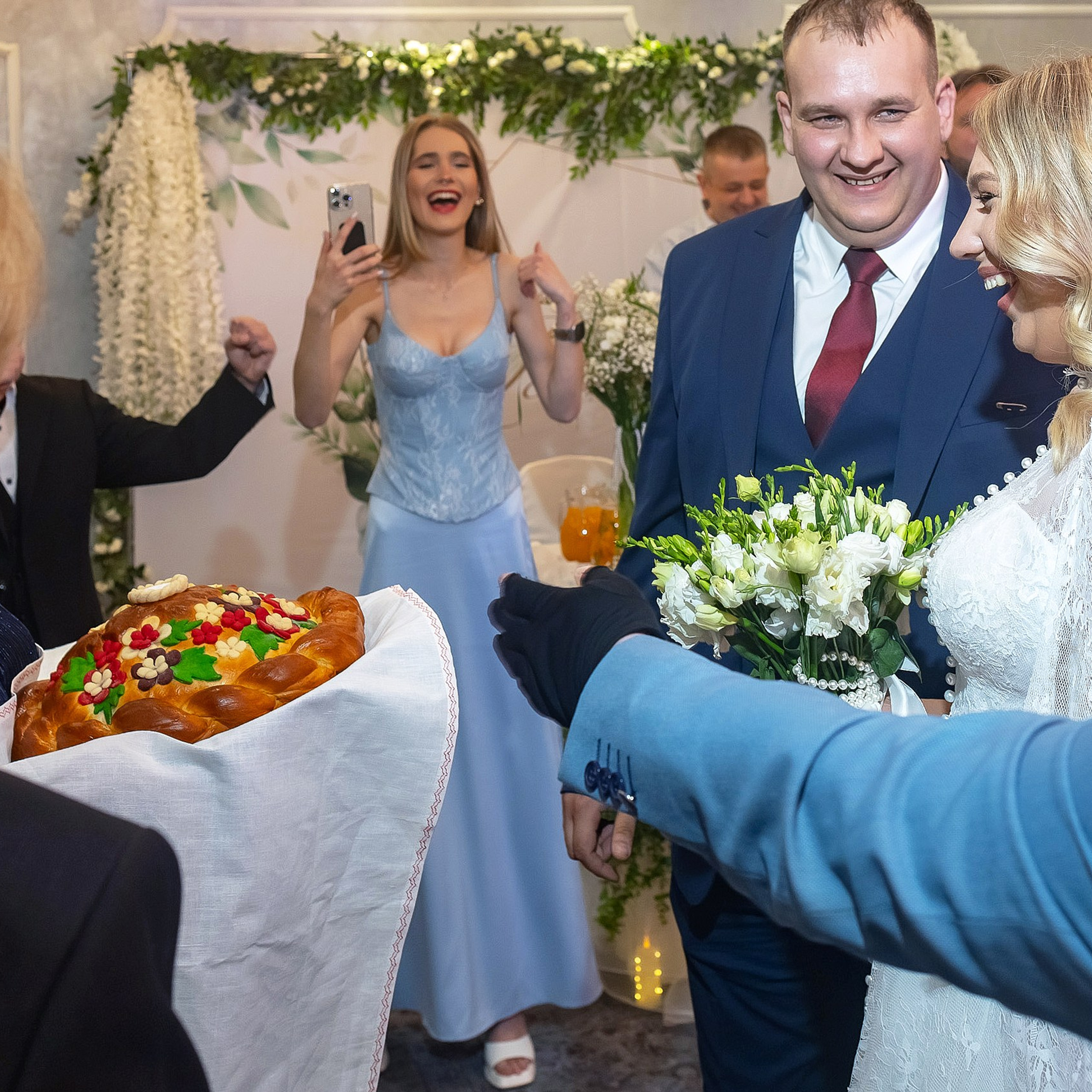 Свадебная фотосессия в загсе