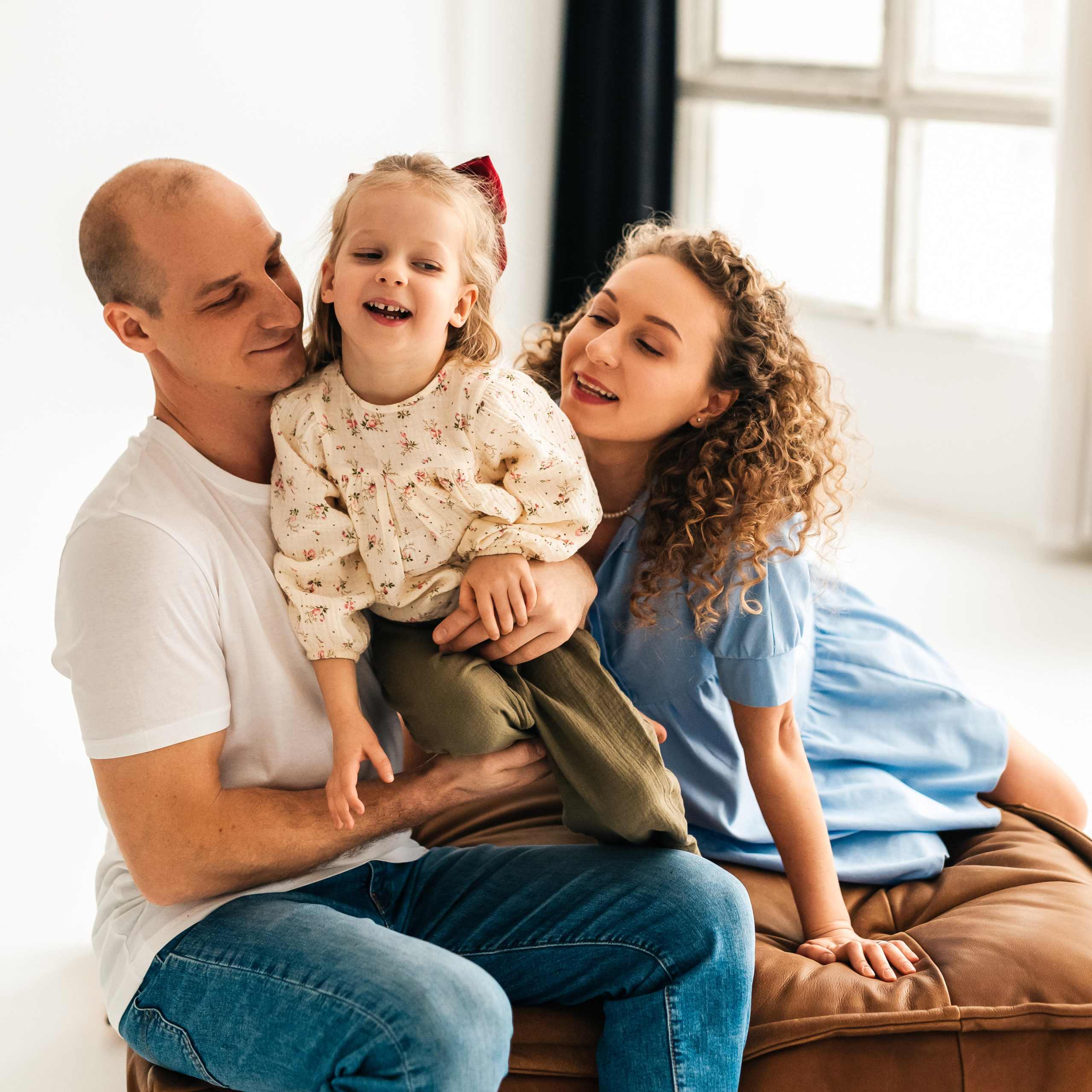Январская егоза в фотостудии
