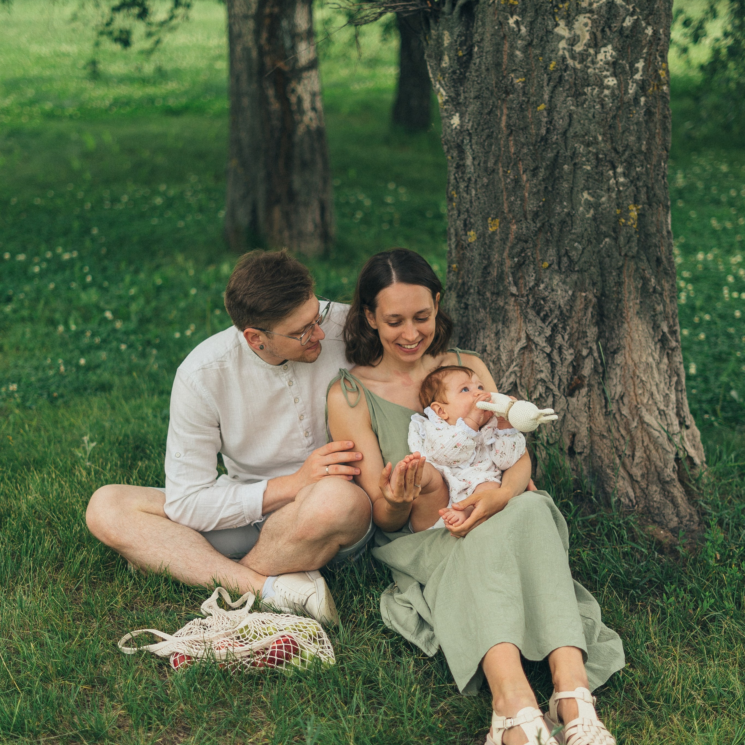 Кирилл, Ксения и Лукерья