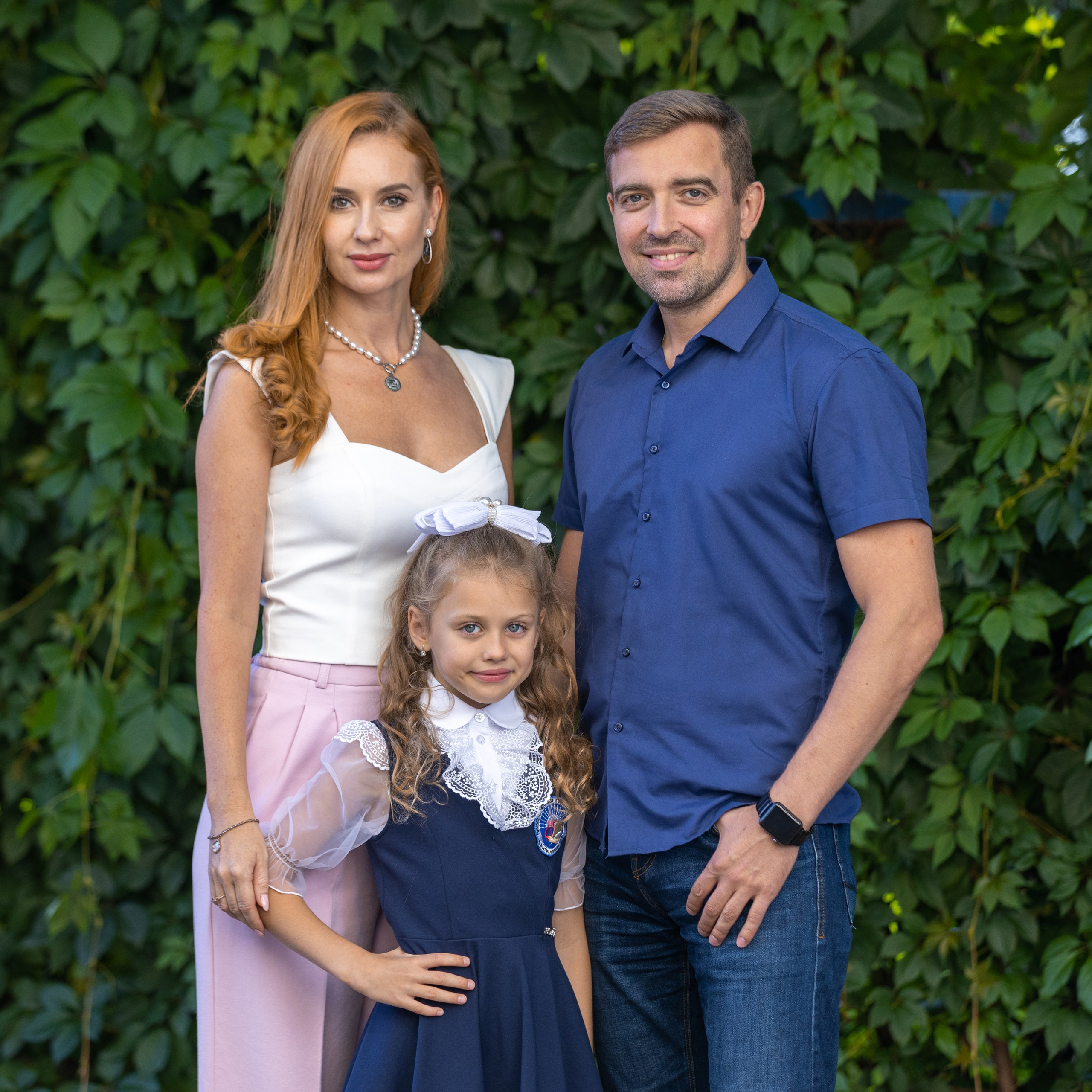 Портретная съемка с родителями