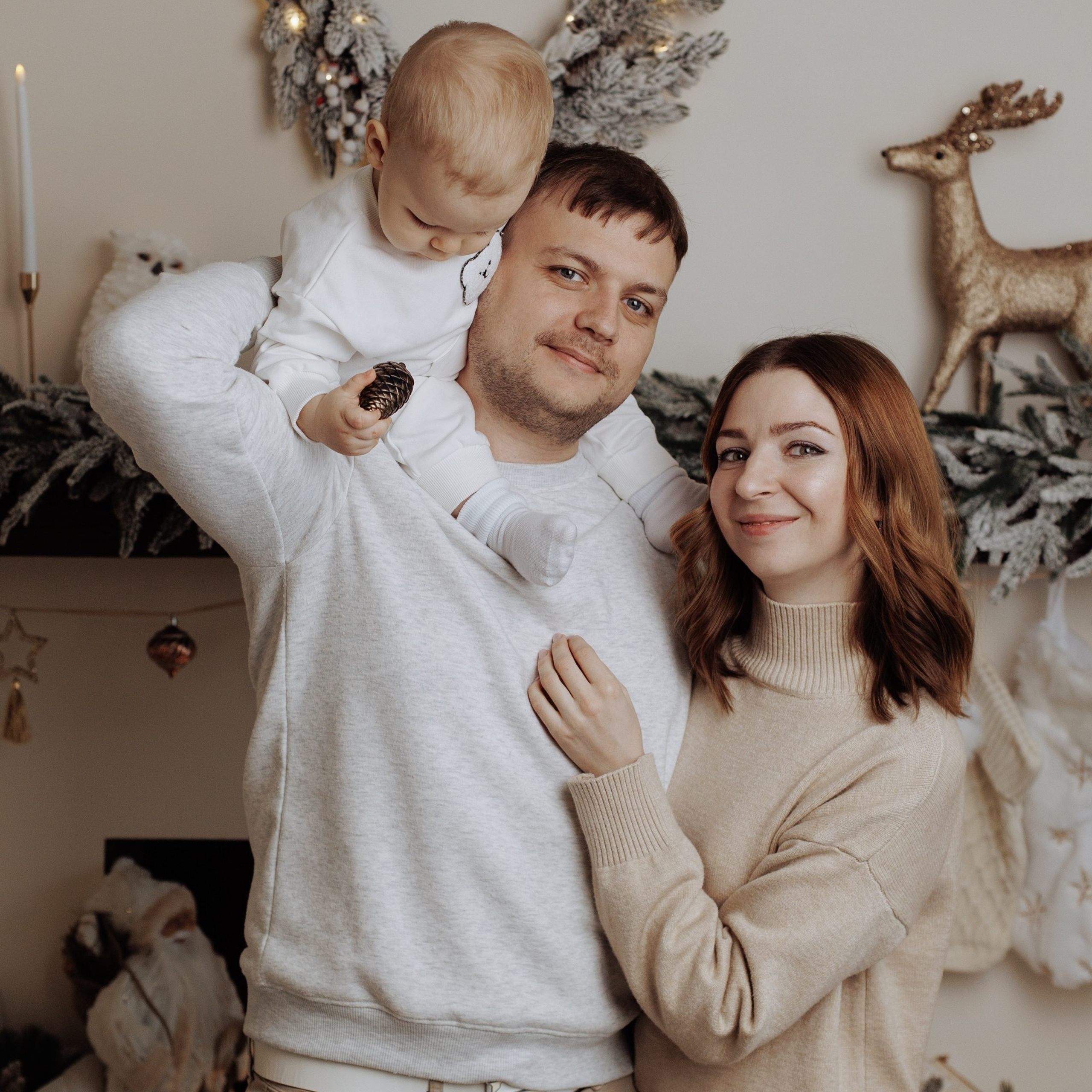 Семейная фотосессия «студия»