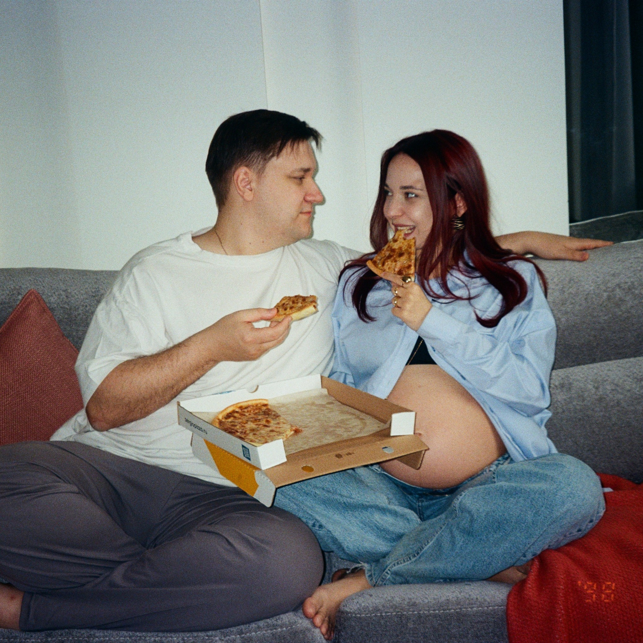 Беременность домашняя съемка