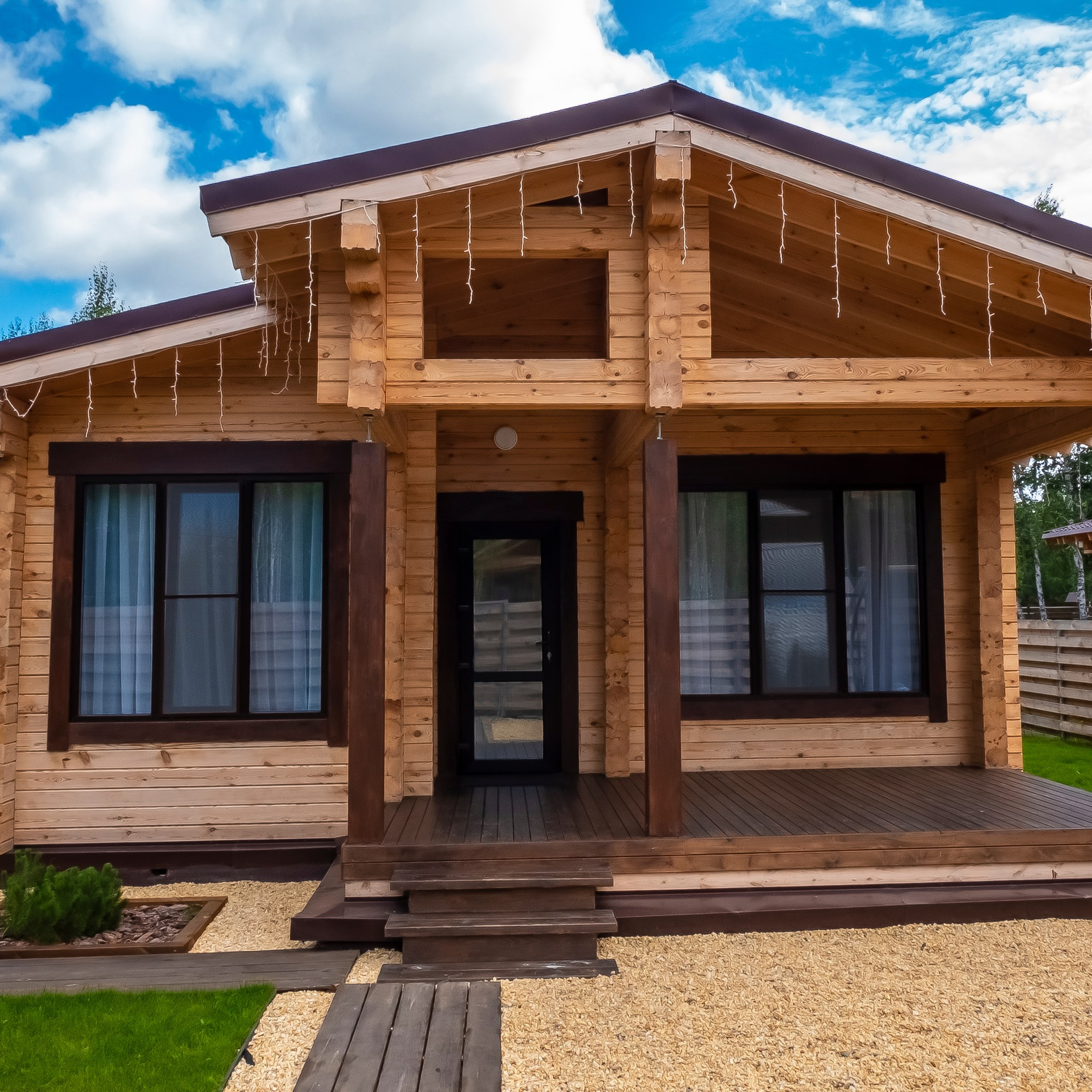 Строительство деревянного дома. Уральский завод Профилированного бруса в Челябинске