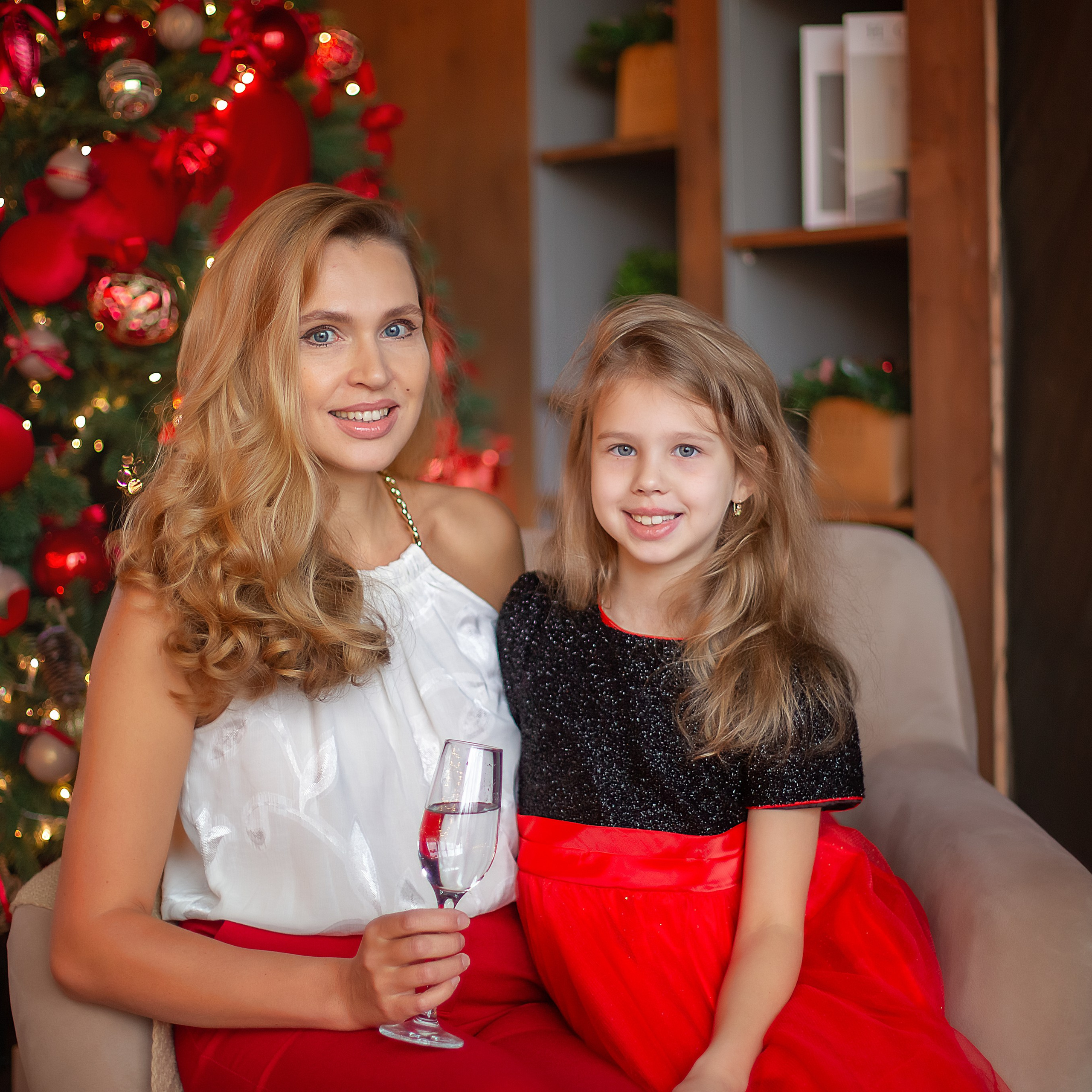 Елена с доченькой