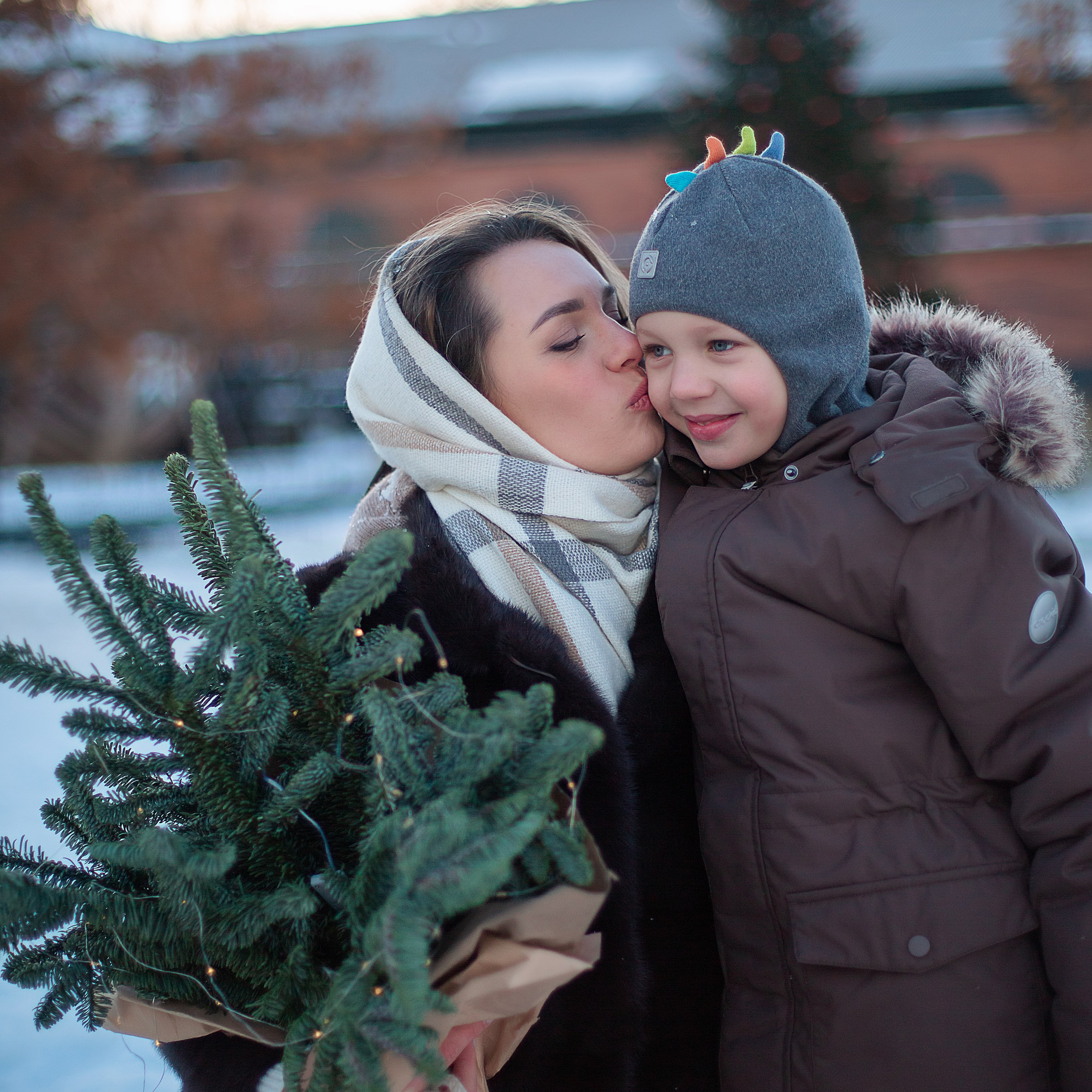 Мама и сынок