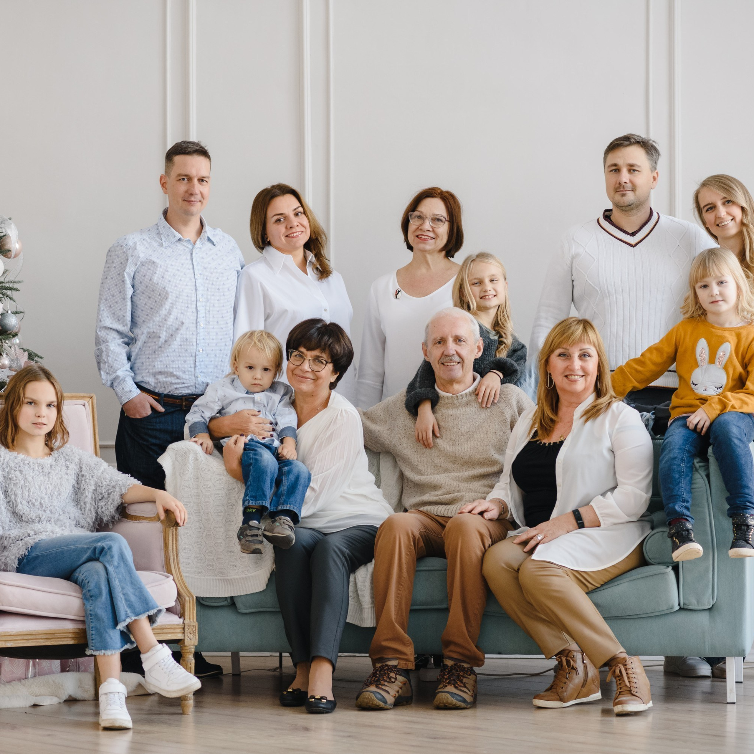 Моя большая семейная фотосессия
