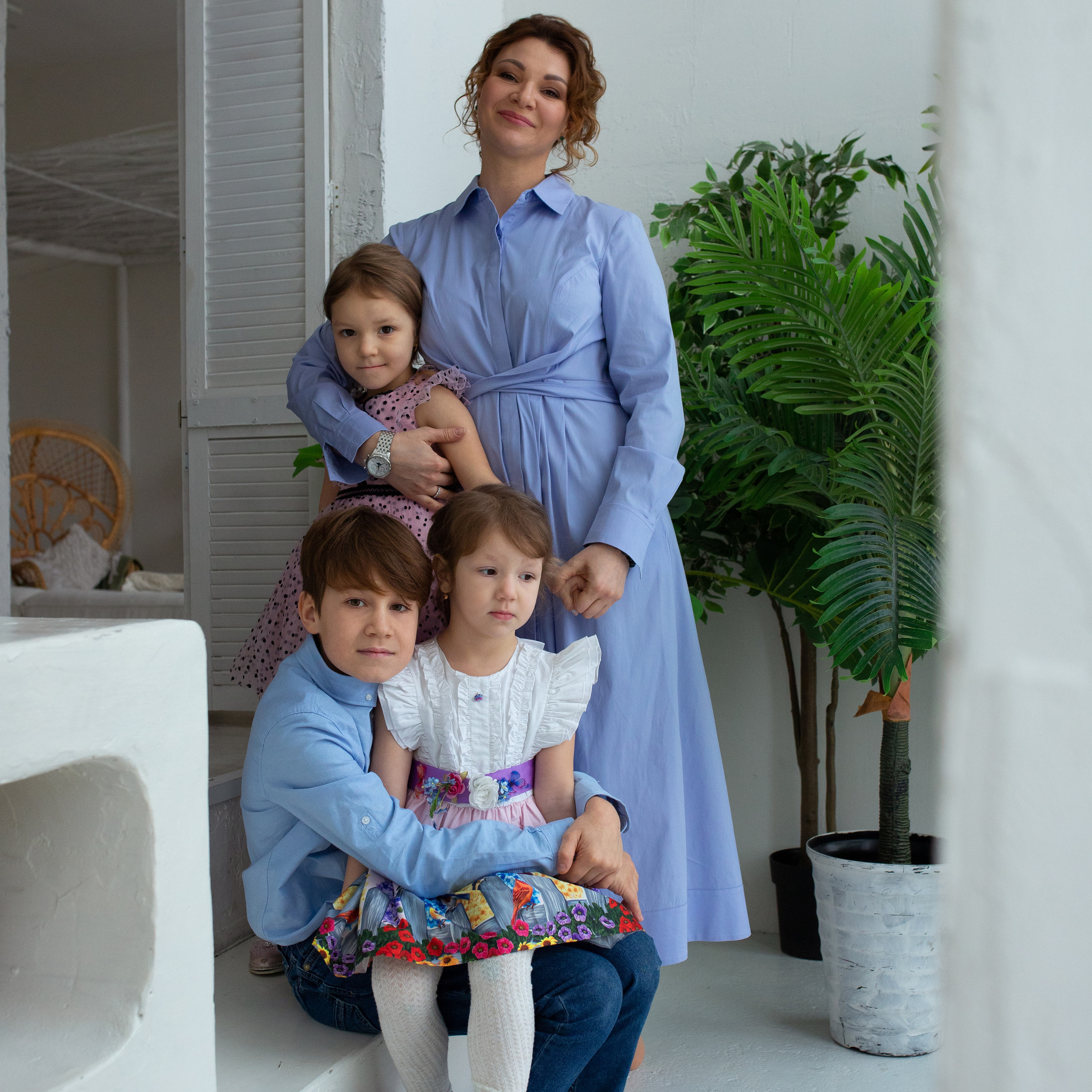 Марьяна, Федя, Зоя и Валя