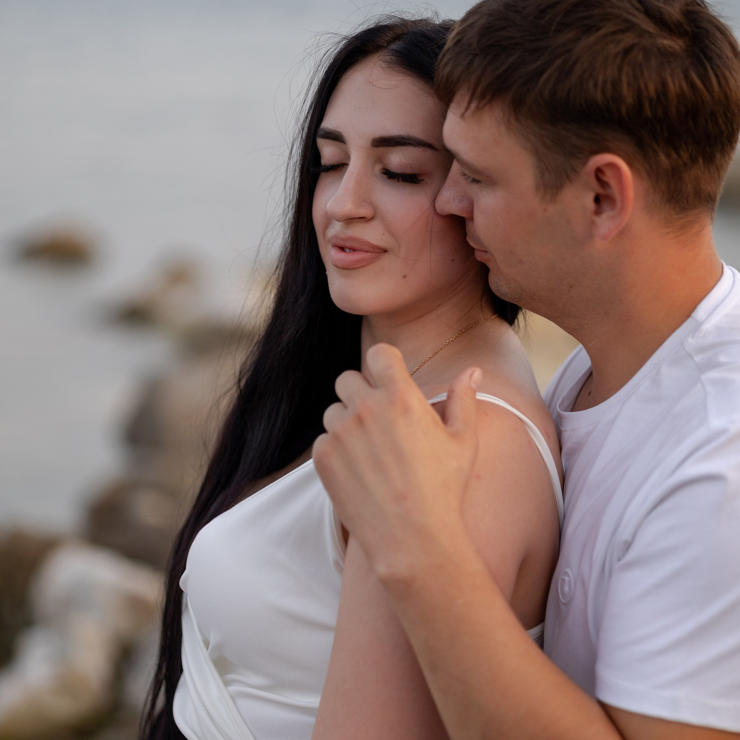 История любви на летнем закате.