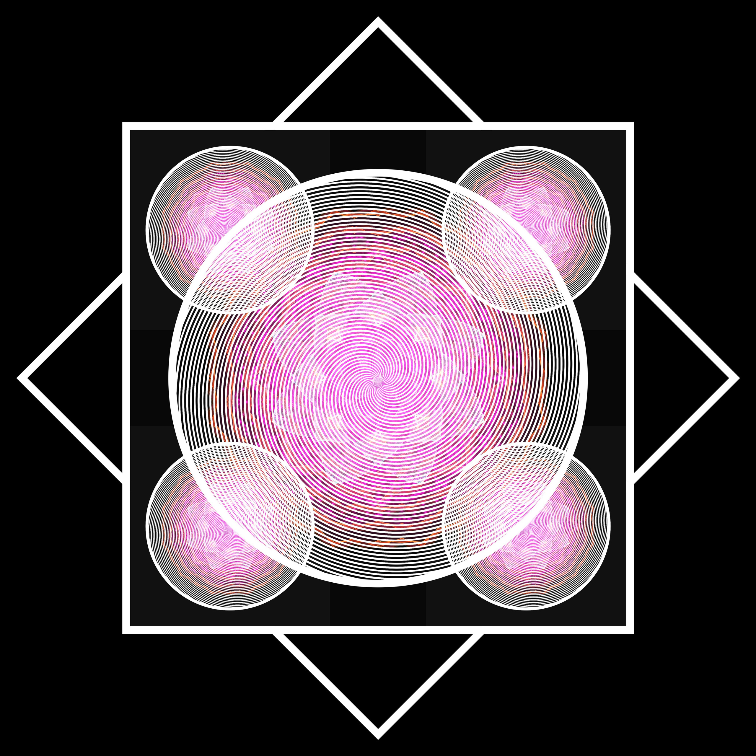 Abstractionism of a tube TV. Роман Ходырев — эзотериолог, художник, фотограф и музыкант. Санкт-Петербург, Рига