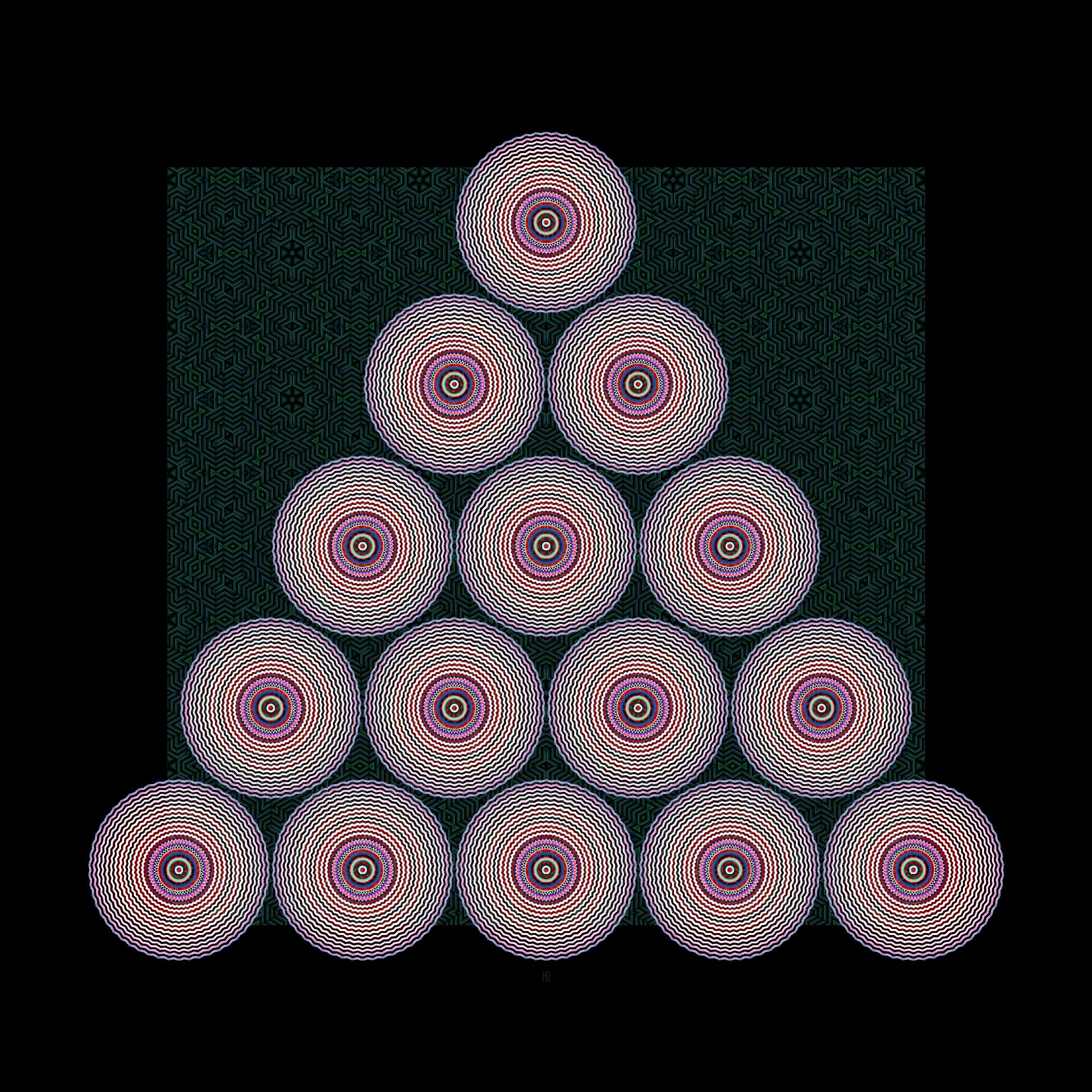 "Metaphorical Billiards" В «Метафорическом бильярде» нет финального удара, нет победы, нет проигравших. Есть лишь игра, которая не начинается. Зритель сам выбирает, где он — внутри или снаружи. В этом выборе и заключается подлинный смысл.Эта работа — философский акт, отказ от игры как процесса, от привычного действия. Мы видим знакомую сцену: бильярдные шары, но в их расстановке кроется вызов. Пирамида из 15 сфер — математически точная, но на деле она уже нарушает привычную логику: эта фигура больше самого стола. Система выходит за пределы себя, заявляет о своей неизбежной избыточности.Если это бильярд, то почему не материнская грудь, кормящая смыслом? Пятнадцать сфер — не просто шары, а пятнадцать точек притяжения, пятнадцать центров внимания. Может, это вовсе не бильярдный стол, а зеленое лоно, на котором они покоятся? Но если это груди, то кто ими владеет? Или они сами по себе, без привязки к телу, как символы nurturing и абсурда одновременно? Может, в этом мире материнство существует без матерей, а пища — без ртов? Или, наоборот, это шары, которые так хотят быть чем-то большим, что превращаются в символы жизни, но при этом остаются неподвижными, структурированными, ограниченными в своих границах? Может, им нужна игра, чтобы ожить? Но что если это ни шары, ни груди, а пятнадцать глаз, смотрящих в нас? Или пятнадцать нулей, отрицающих смысл? https://hodirev.art/metaforicheskiy-bilyard