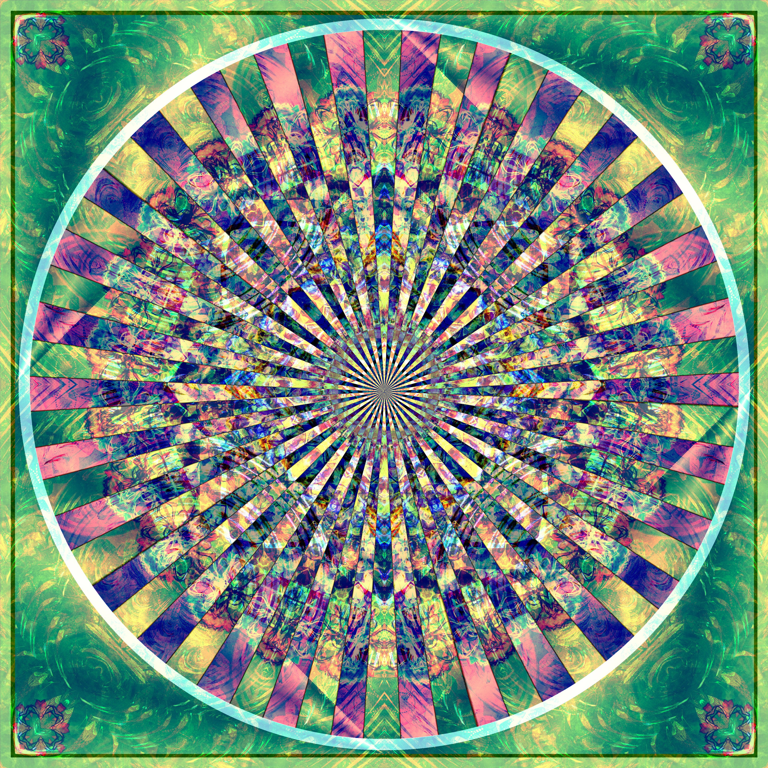 Abstractionism of a tube TV. Роман Ходырев — эзотериолог, художник, фотограф и музыкант. Санкт-Петербург, Рига