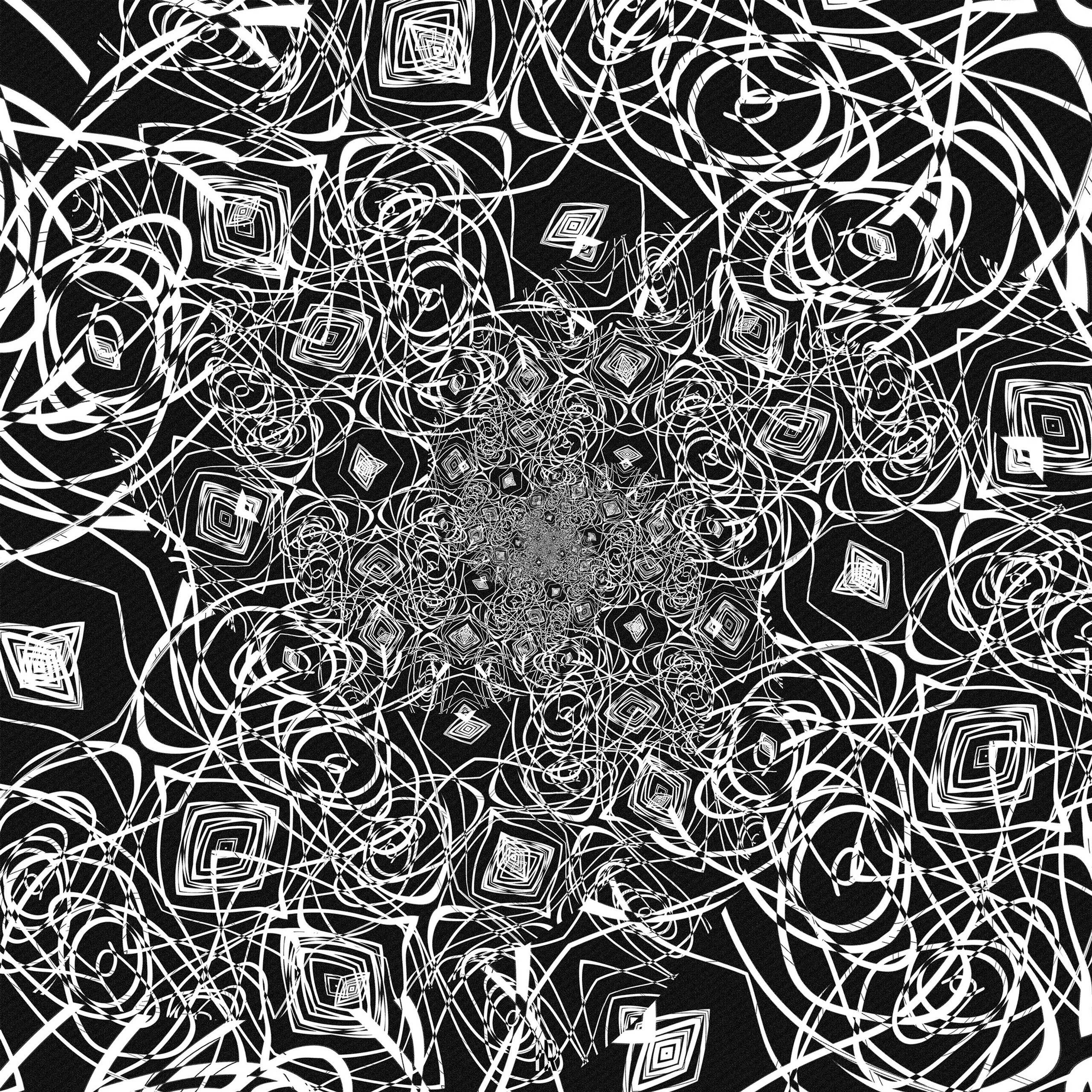 Abstractionism of a tube TV. Роман Ходырев — эзотериолог, художник, фотограф и музыкант. Санкт-Петербург, Рига