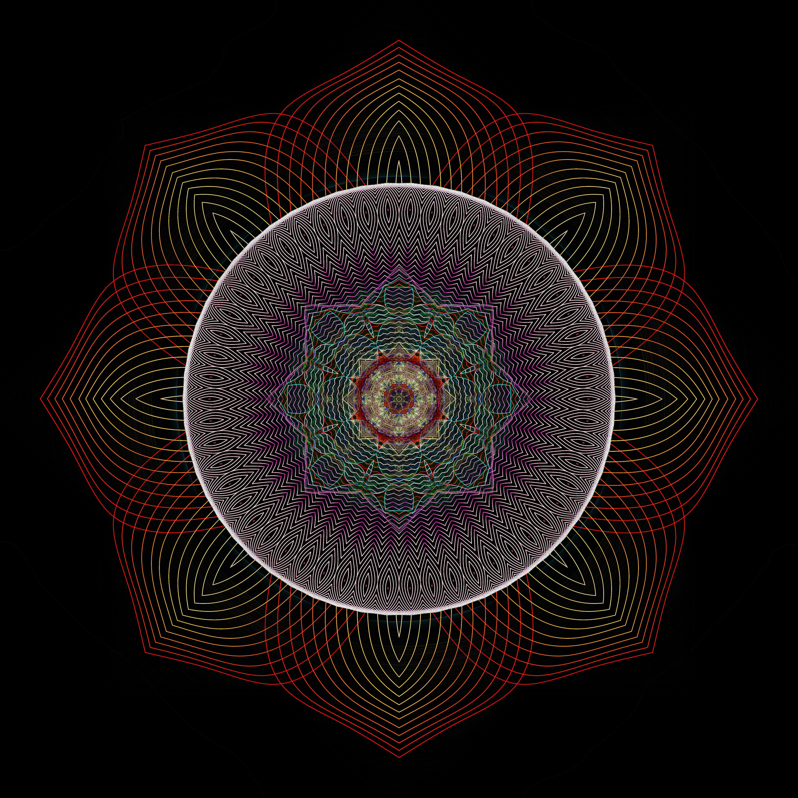 Abstractionism of a tube TV. Роман Ходырев — эзотериолог, художник, фотограф и музыкант. Санкт-Петербург, Рига