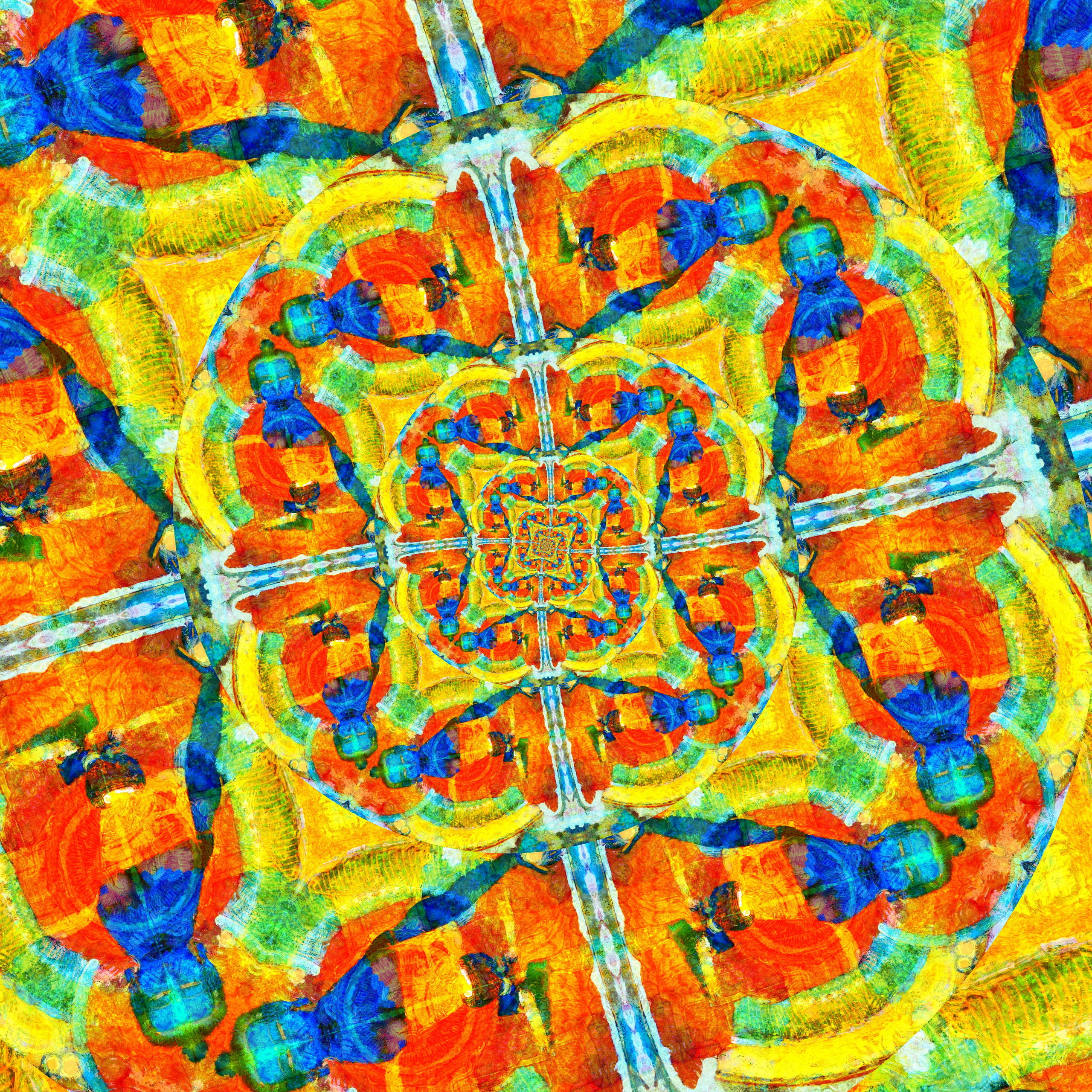 Abstractionism of a tube TV. Роман Ходырев — эзотериолог, художник, фотограф и музыкант. Санкт-Петербург, Рига