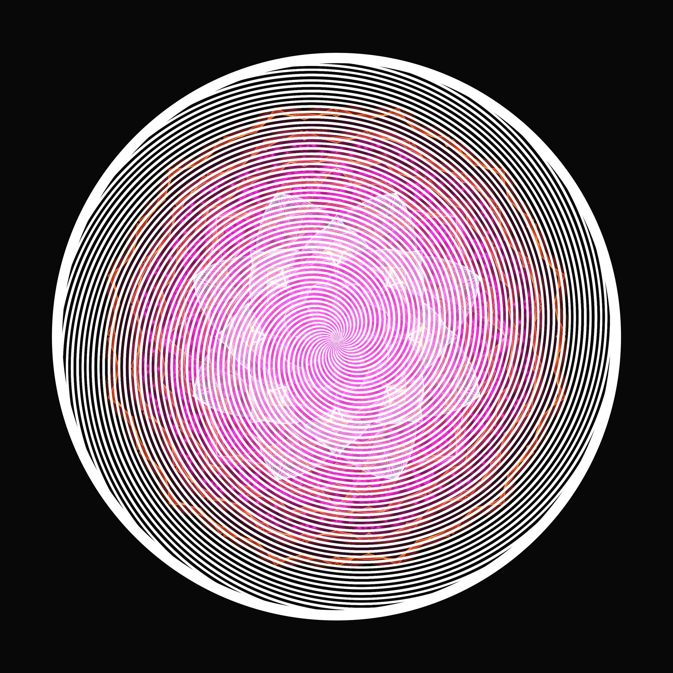 Abstractionism of a tube TV. Роман Ходырев — эзотериолог, художник, фотограф и музыкант. Санкт-Петербург, Рига