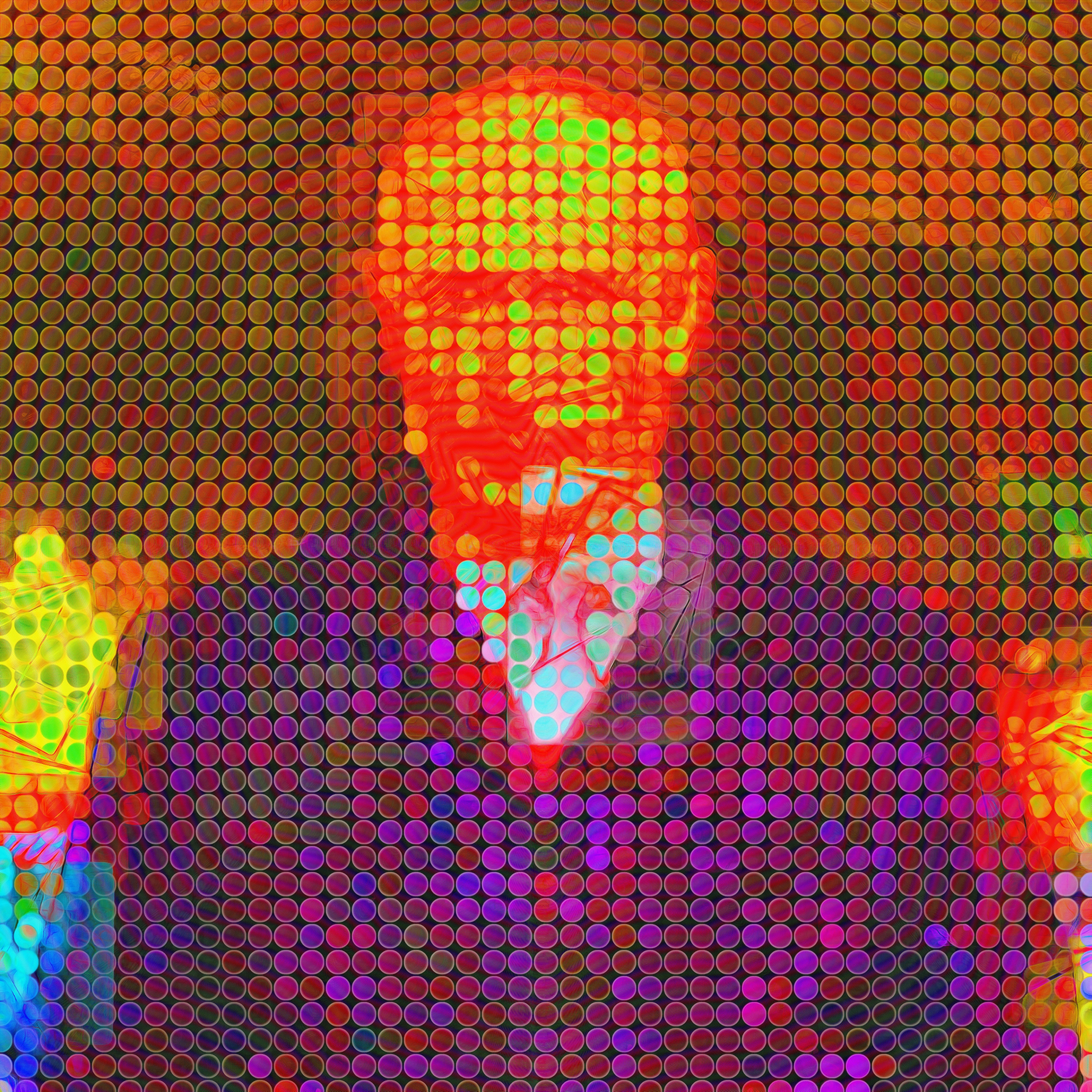 Television test charts. Roman Hodirev is an esoteriologist, multidisciplinary artist, photographer and musician. Saint Petersburg, Riga