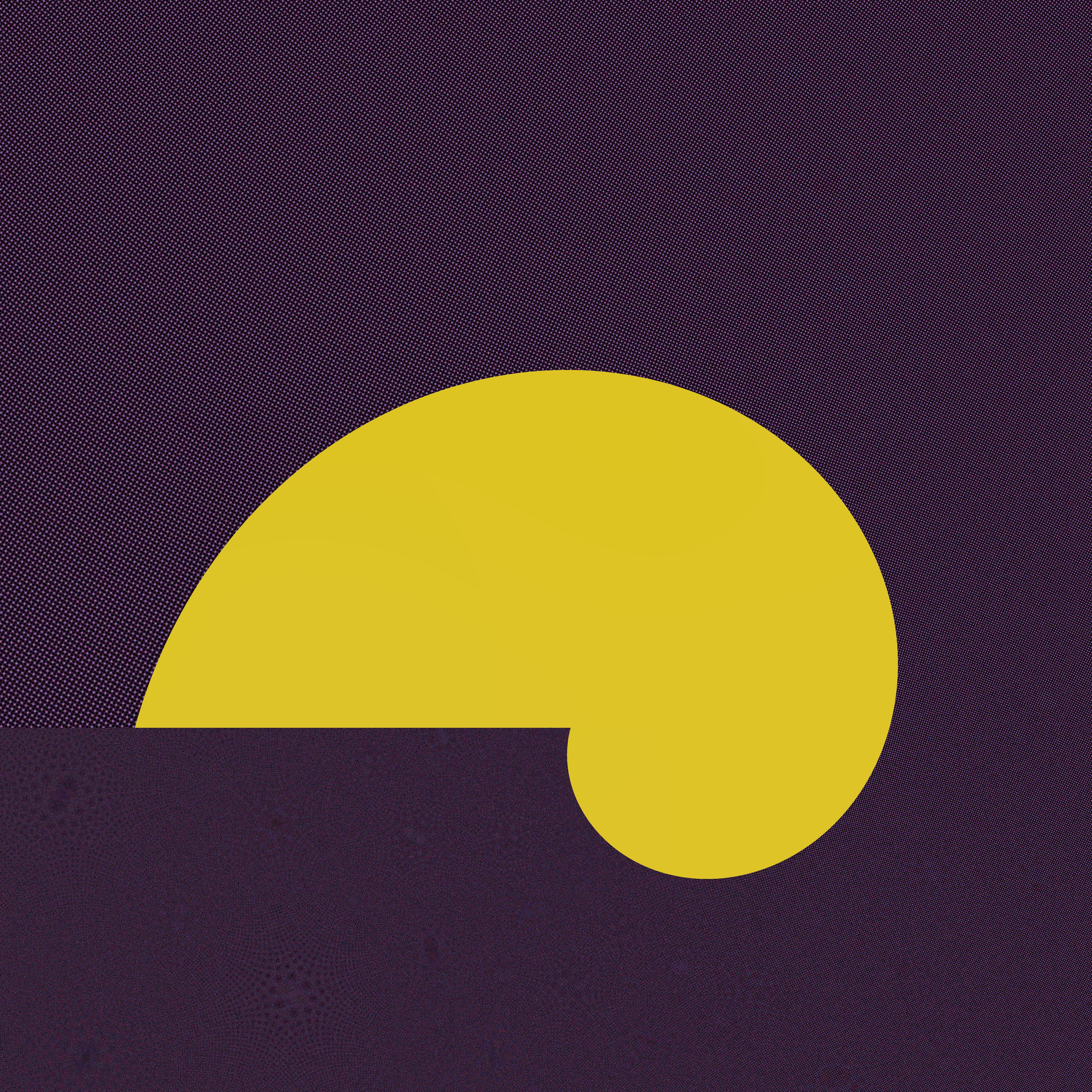 Желтый Кит в Вакууме Сочетание желтого и фиолетового в абстрактном искусстве может быть описано как глубокая гармония двух противоположных цветов. Желтый олицетворяет символический смысл солнечного света и яркости,в то время как фиолетовый символизирует духовность, мистику и мечтательность.Когда эти два цвета сочетаются в работах абстрактных художников, они создают эффект глубокой гармонии и баланса. Желтый и фиолетовый бросают вызов друг другу, но в то же время они также уравновешивают друг друга, создавая привлекательное и притягательное визуальное воздействие.В контексте музейного искусствоведения, этот эффект может быть проанализирован и интерпретирован как глубокое выражение чувственной и духовной гармонии, которая может достигаться только через созерцание абстрактного искусства глубинами подсознания. Это подчеркивает значение абстракции как способа выражения высших чувств и идей в искусстве.