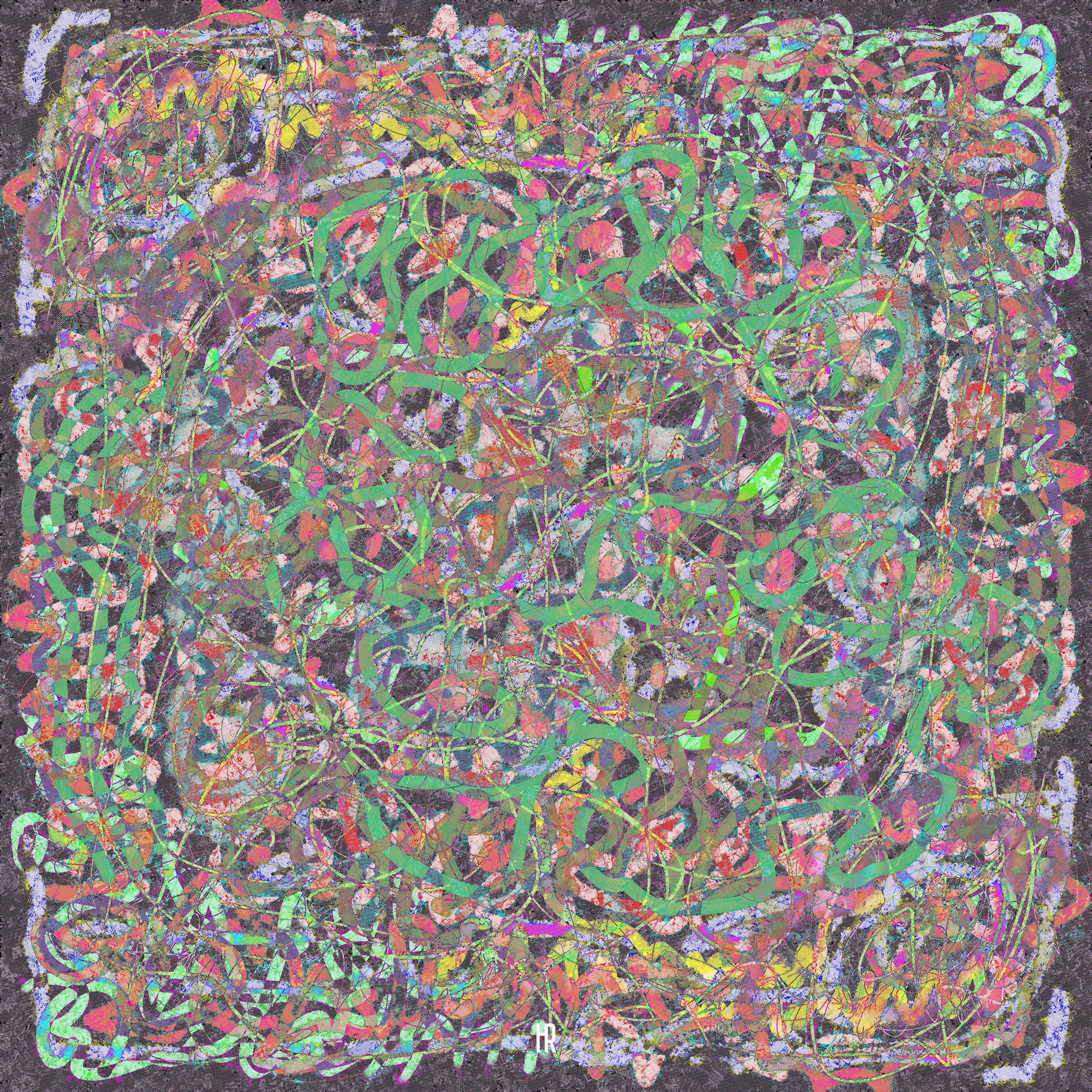 Абстрактный сон лампового телевизора №39857