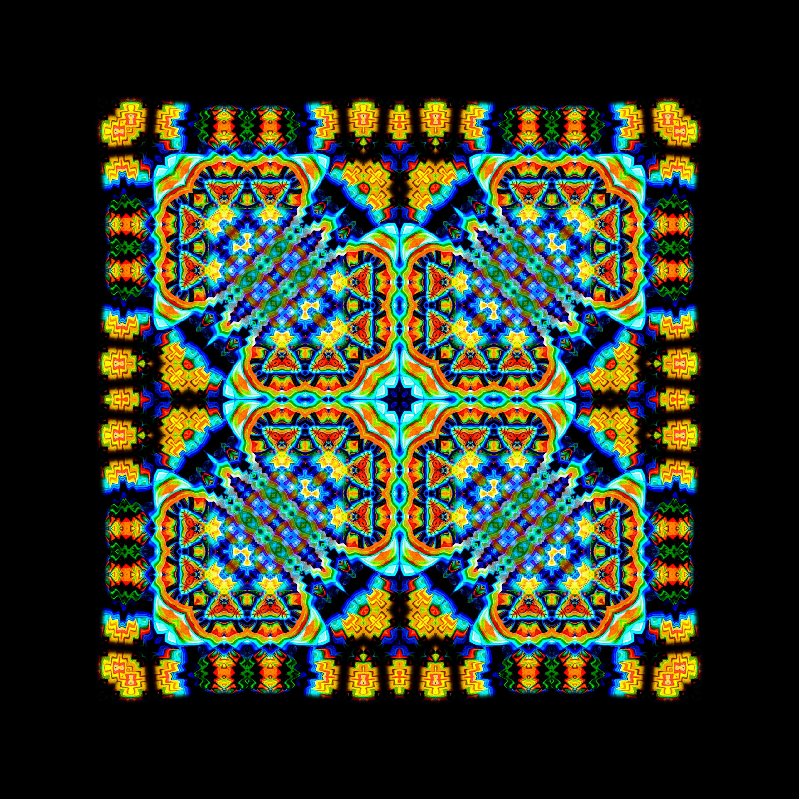 Abstractionism of a tube TV. Роман Ходырев — эзотериолог, художник, фотограф и музыкант. Санкт-Петербург, Рига