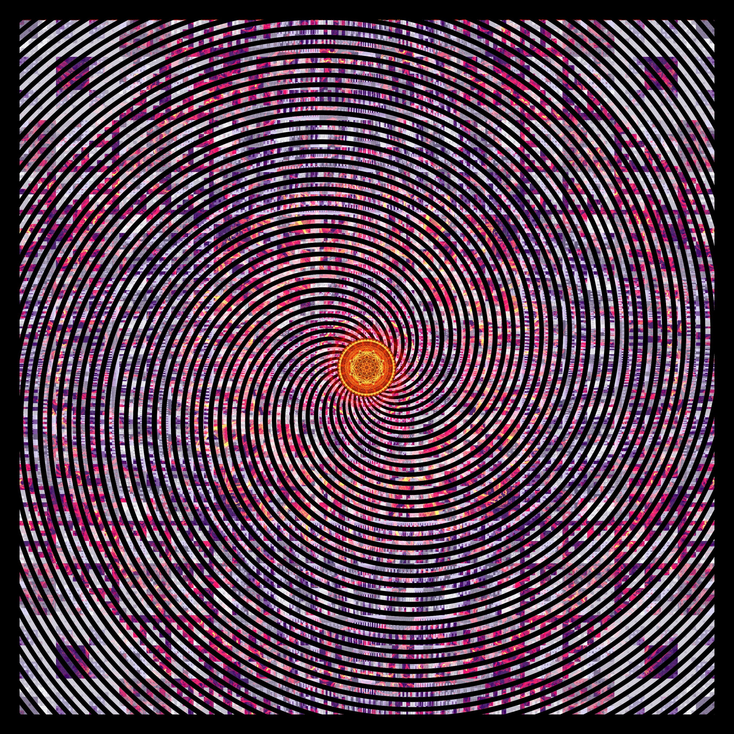 Abstractionism of a tube TV. Роман Ходырев — эзотериолог, художник, фотограф и музыкант. Санкт-Петербург, Рига