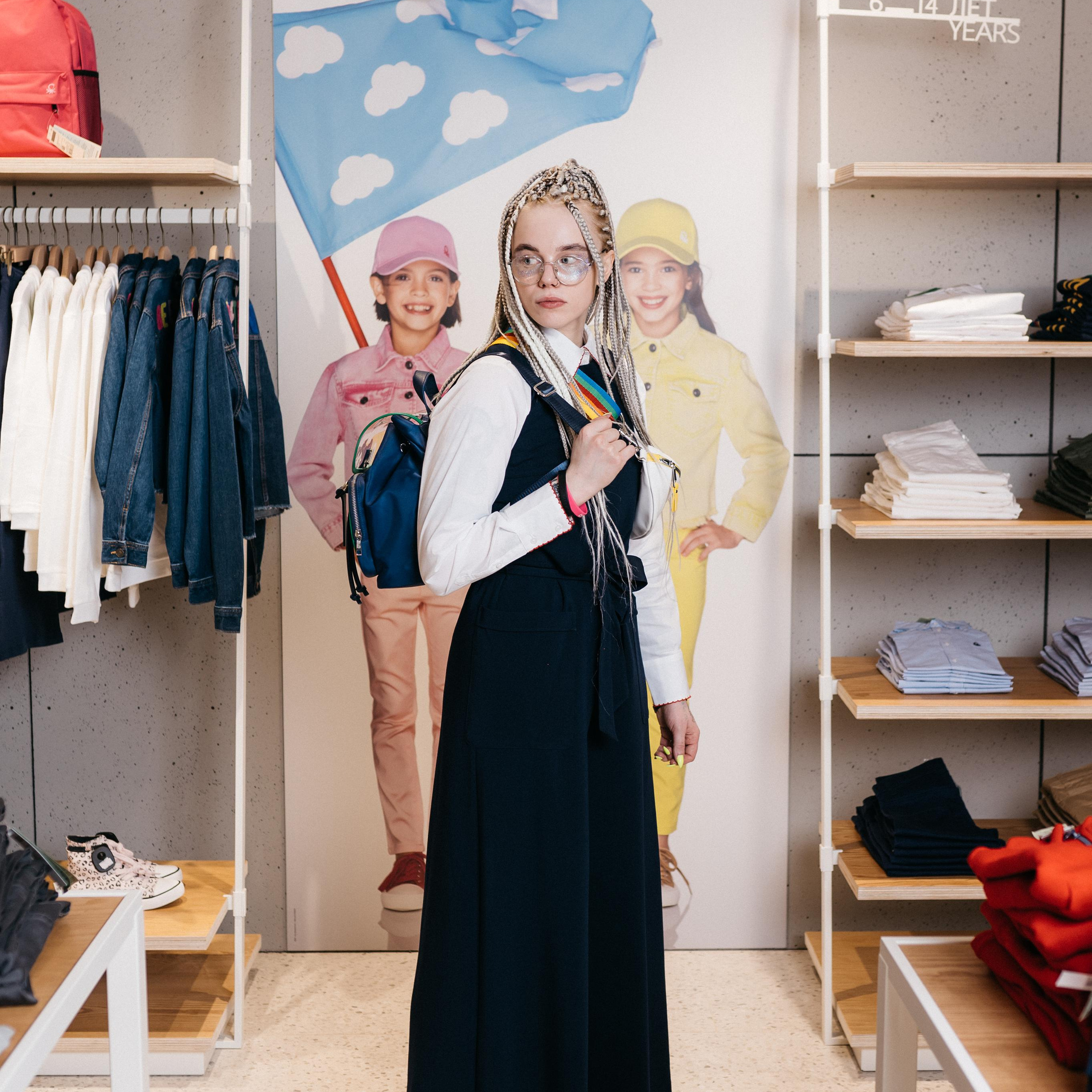 Съемка для UNITED COLORS OF BENETTON