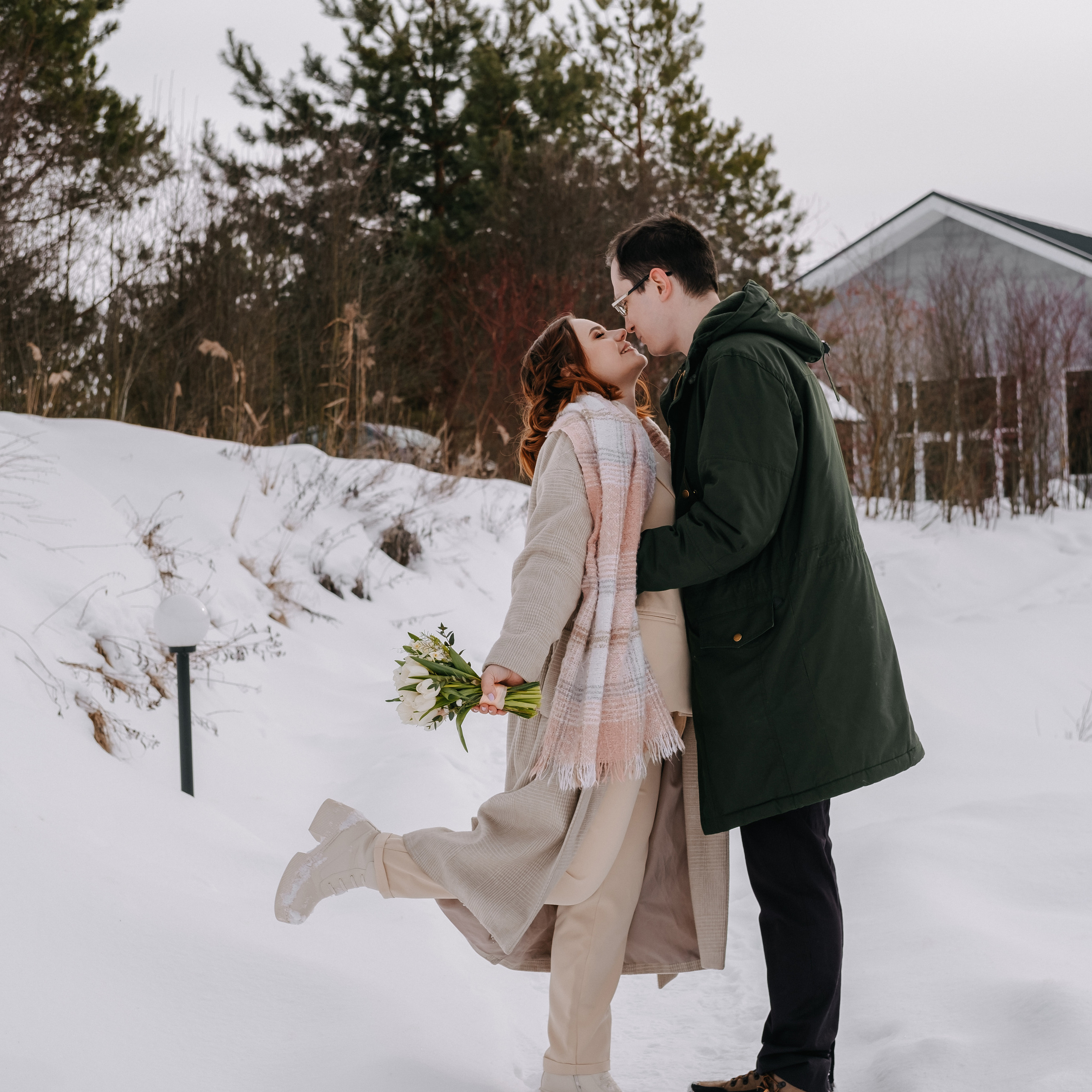 Морозная любовь Андрея и Екатерины