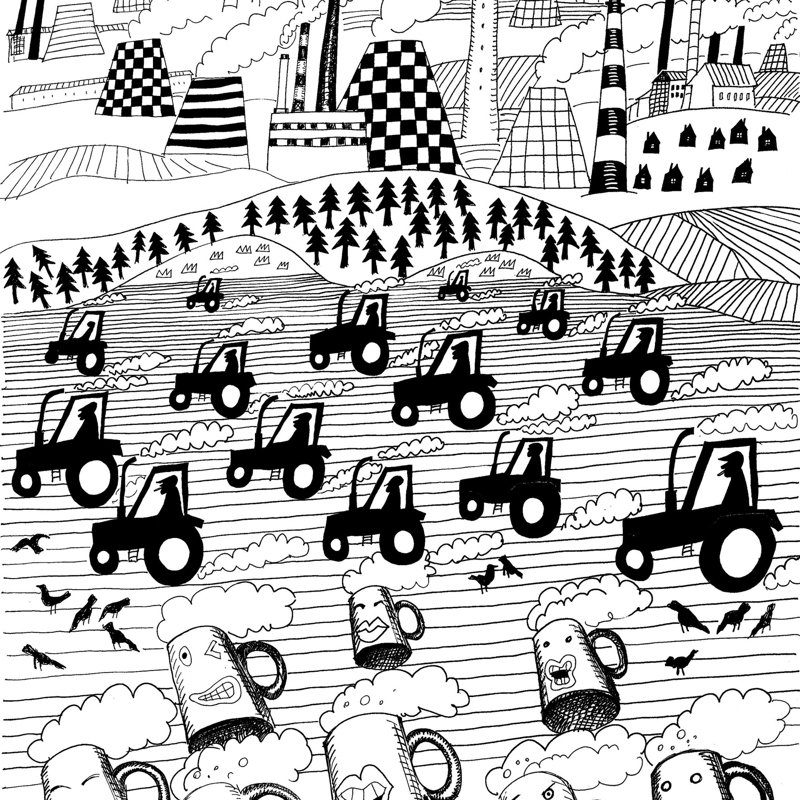 Дизайн для рекламного мерча компании «Chillinz» Челябинск 2018