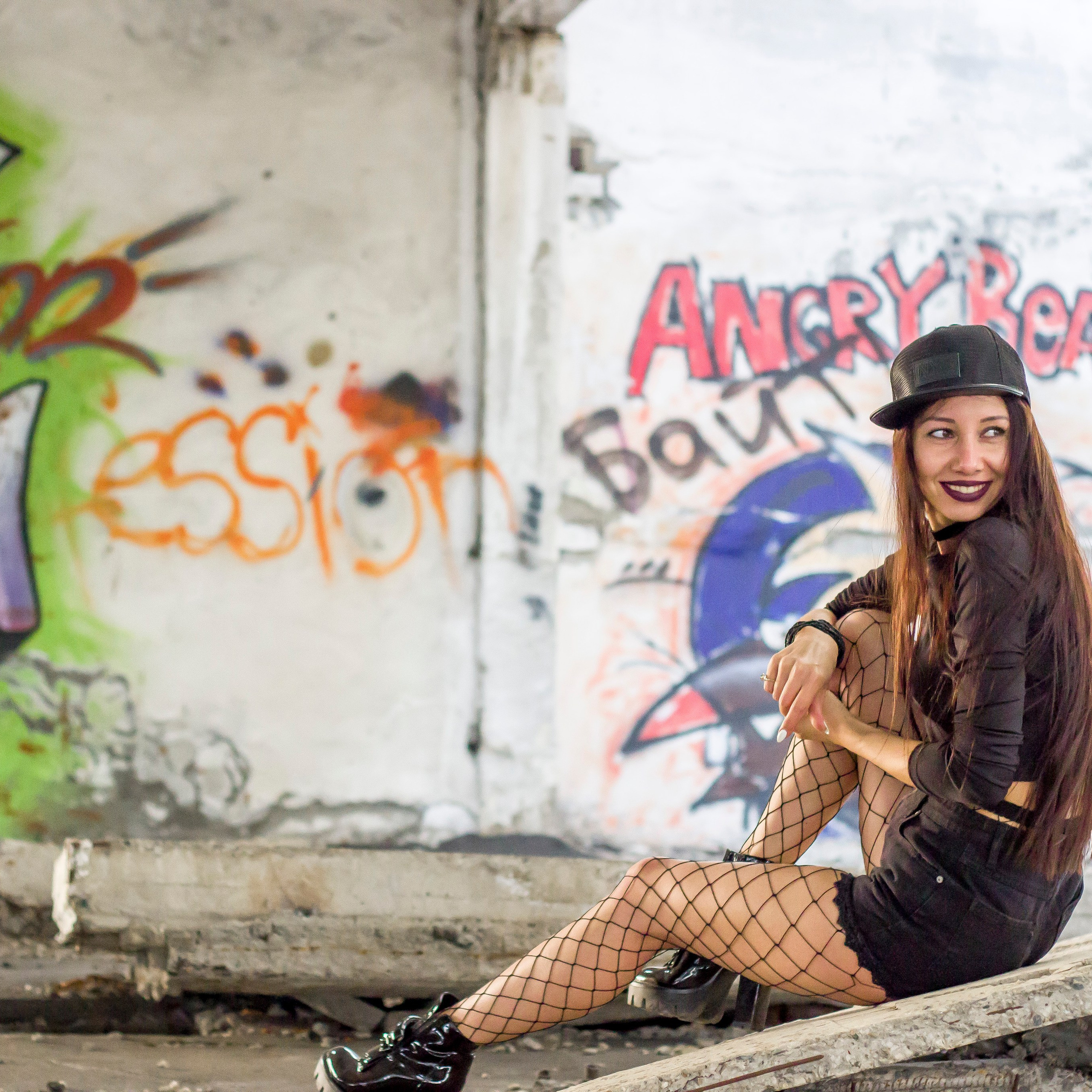 Катрин (заброшка в высотке). Творческая студия АЛНИфото